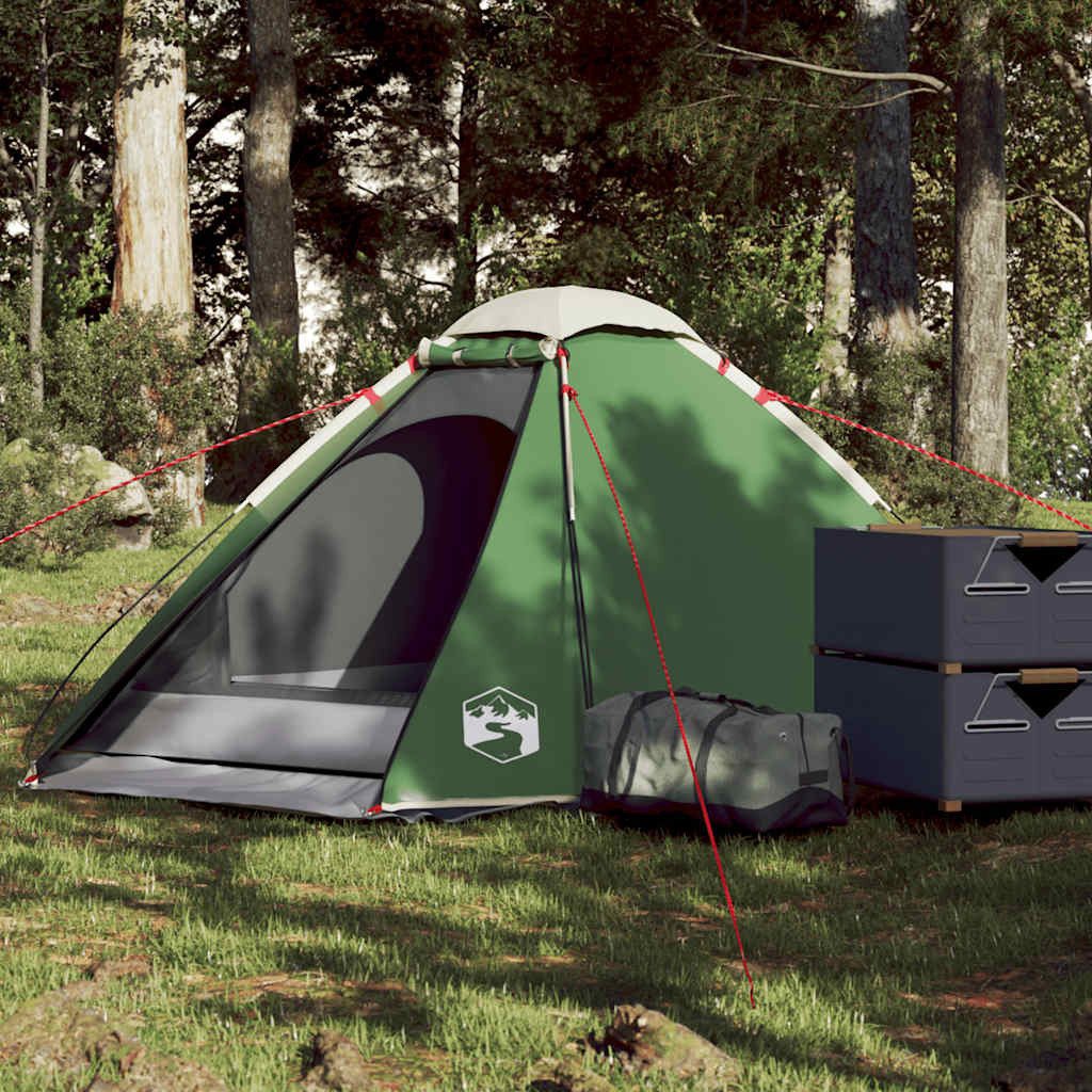 Faltzelt Campingzelt Kuppel 263 x 160 x 108 cm Grün