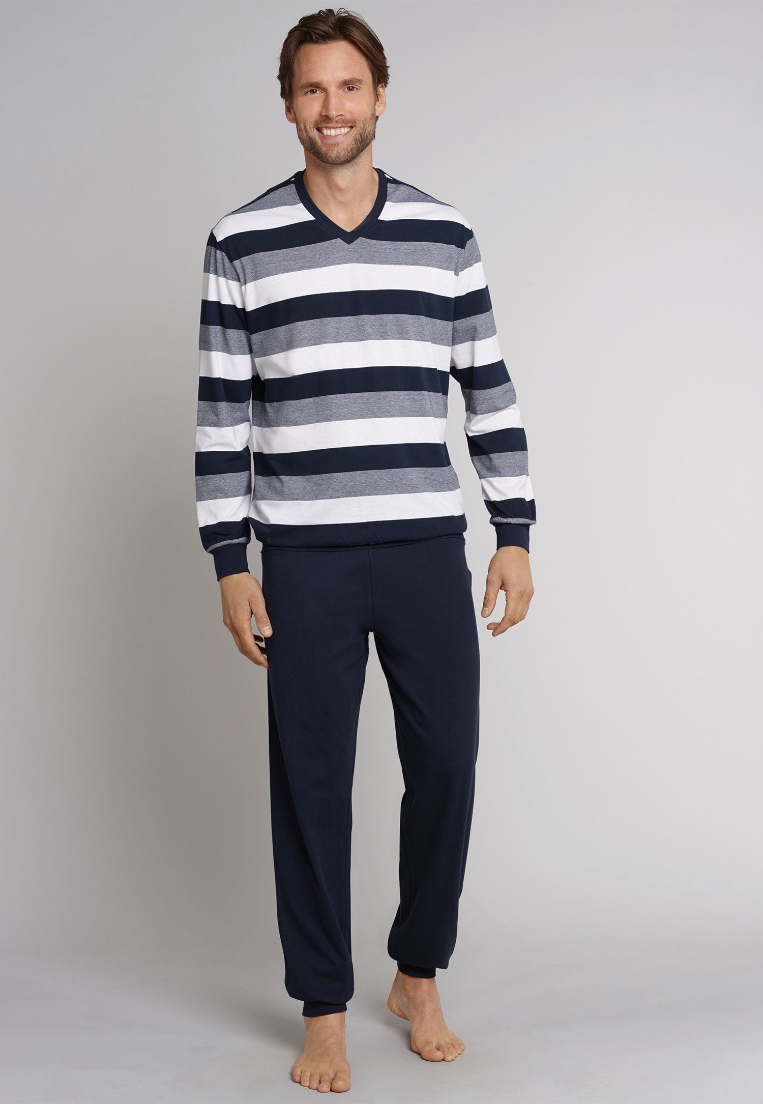 Schiesser Pyjama "Dark Sapphire" (2 tlg) günstig online kaufen