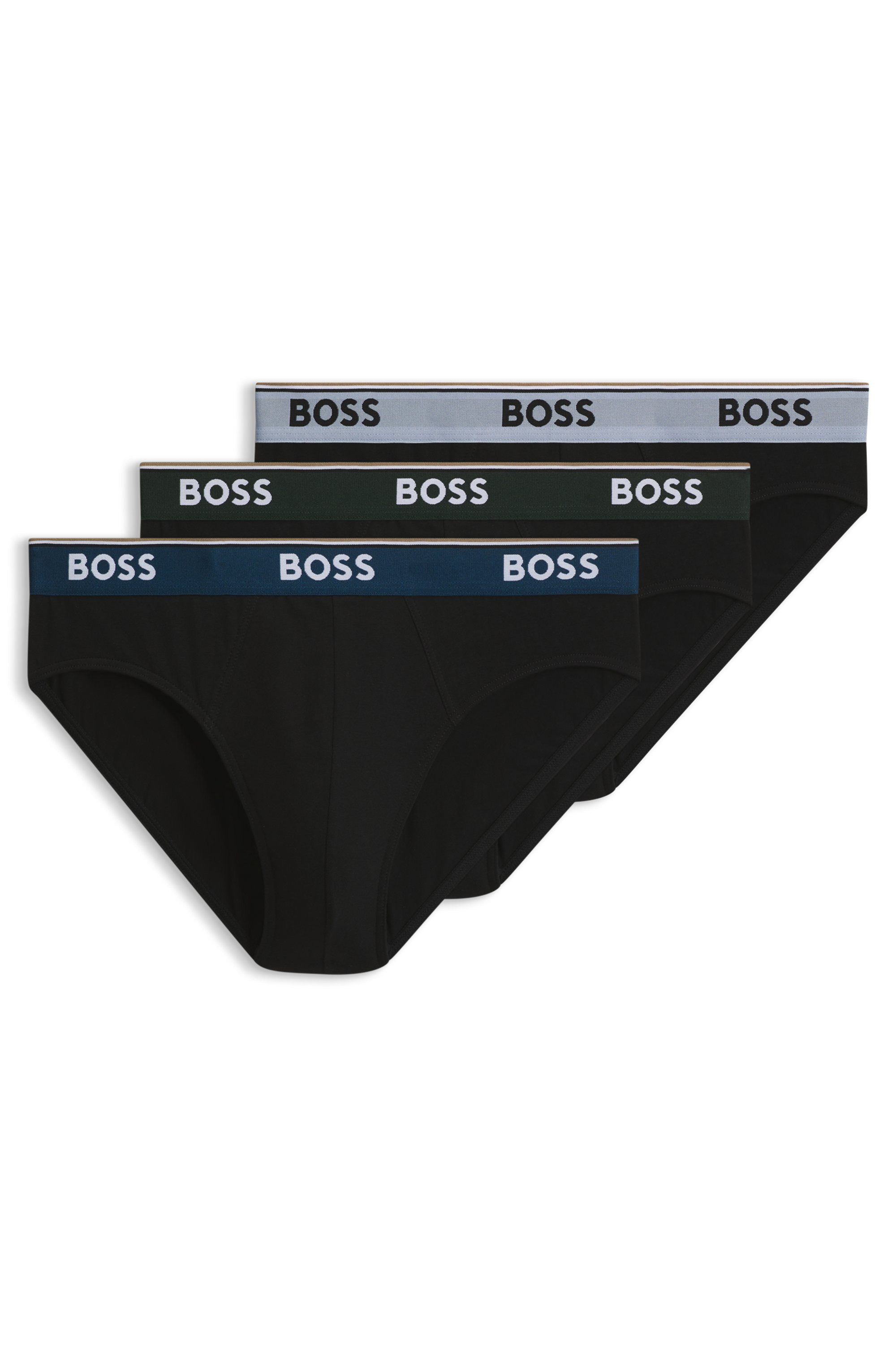 BOSS Slip aus elastischer Baumwolle, mittlere Bundhöhe