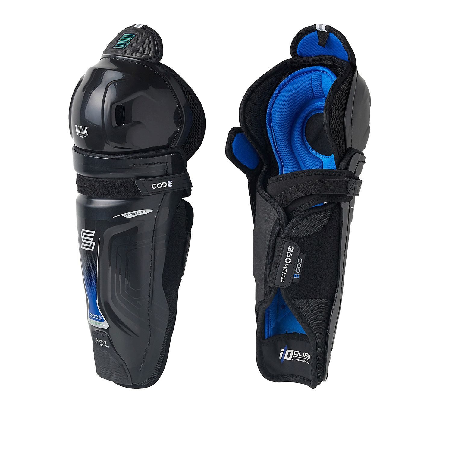 SHER-WOOD Eishockey Schienbeinschoner Beinschutz Sherwood Code Encrypt 1 Senior