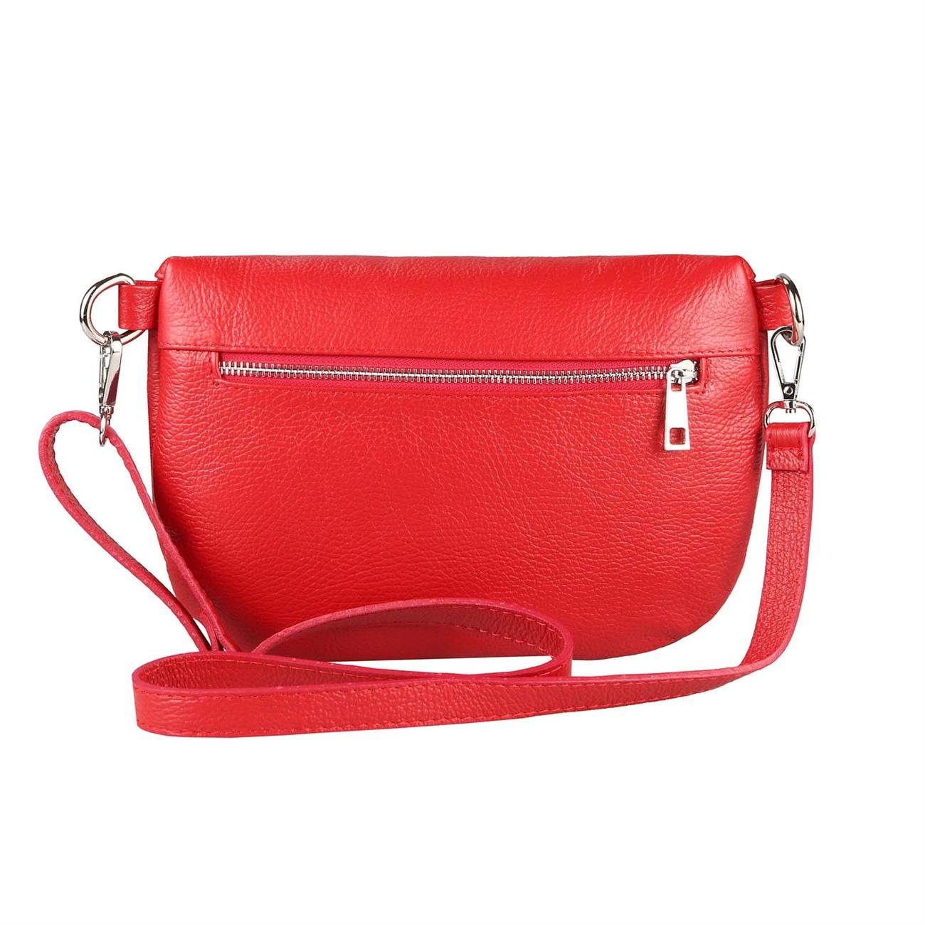 ITALYSHOP24 Bauchtasche Damen Leder Gürteltasche Hüfttasche günstig online kaufen