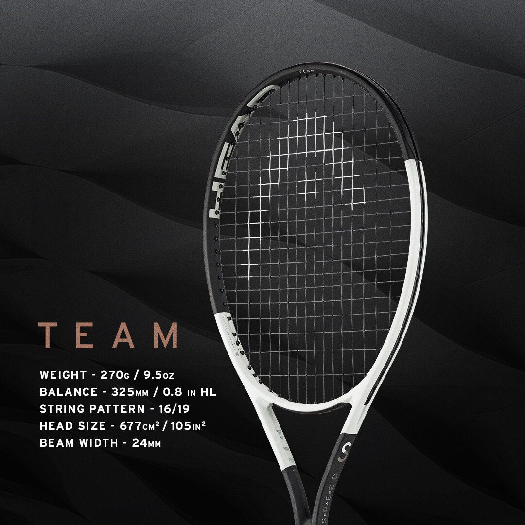 Head Tennisschläger HEAD Speed TEAM 2024 TESTSIEGER Turnierschläger unbesaitet