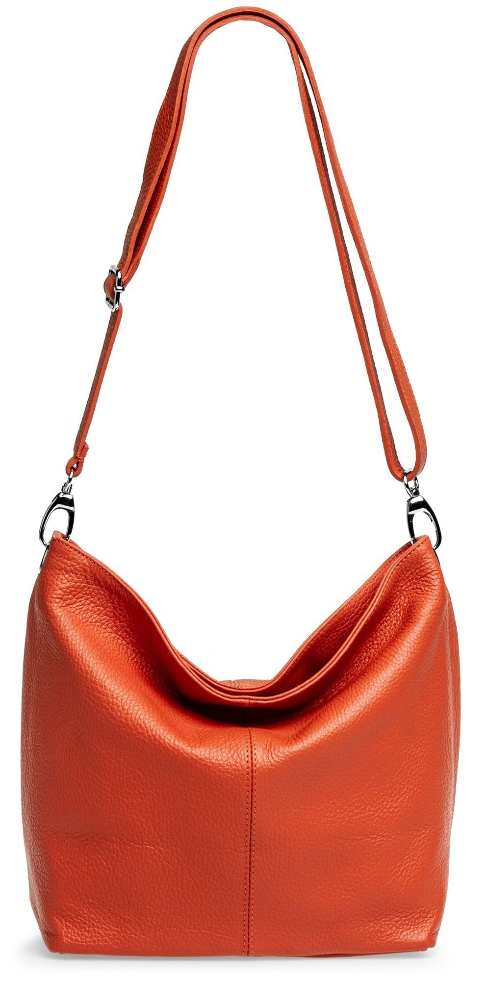 Caspar Schultertasche Klassische Damen Leder Handtasche günstig online kaufen