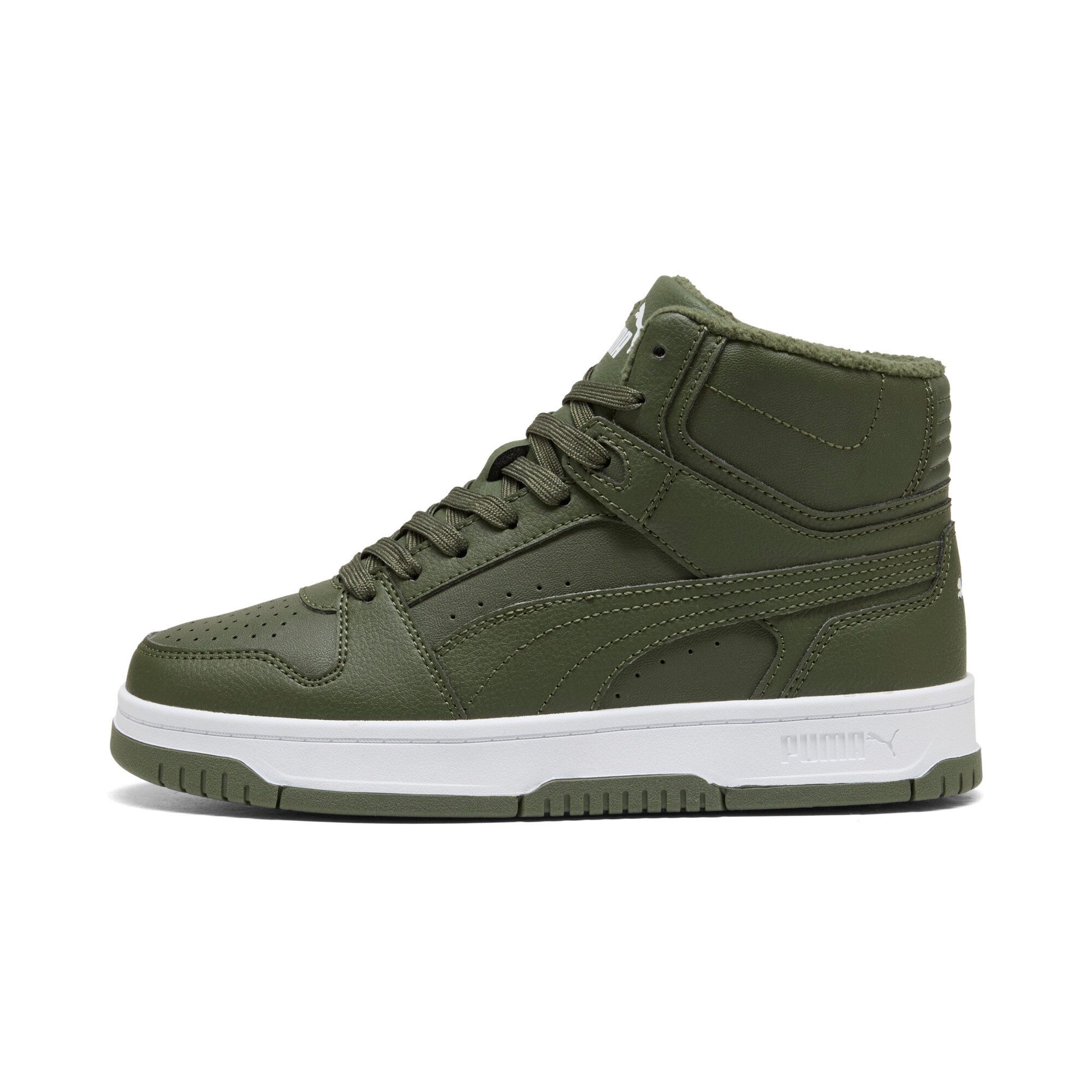 PUMA REBOUND SLAM MID WTR JR Sneakerboots (für Jugendliche) Winterschuhe, Schnürboots, Sneaker – Bild 2 von 5