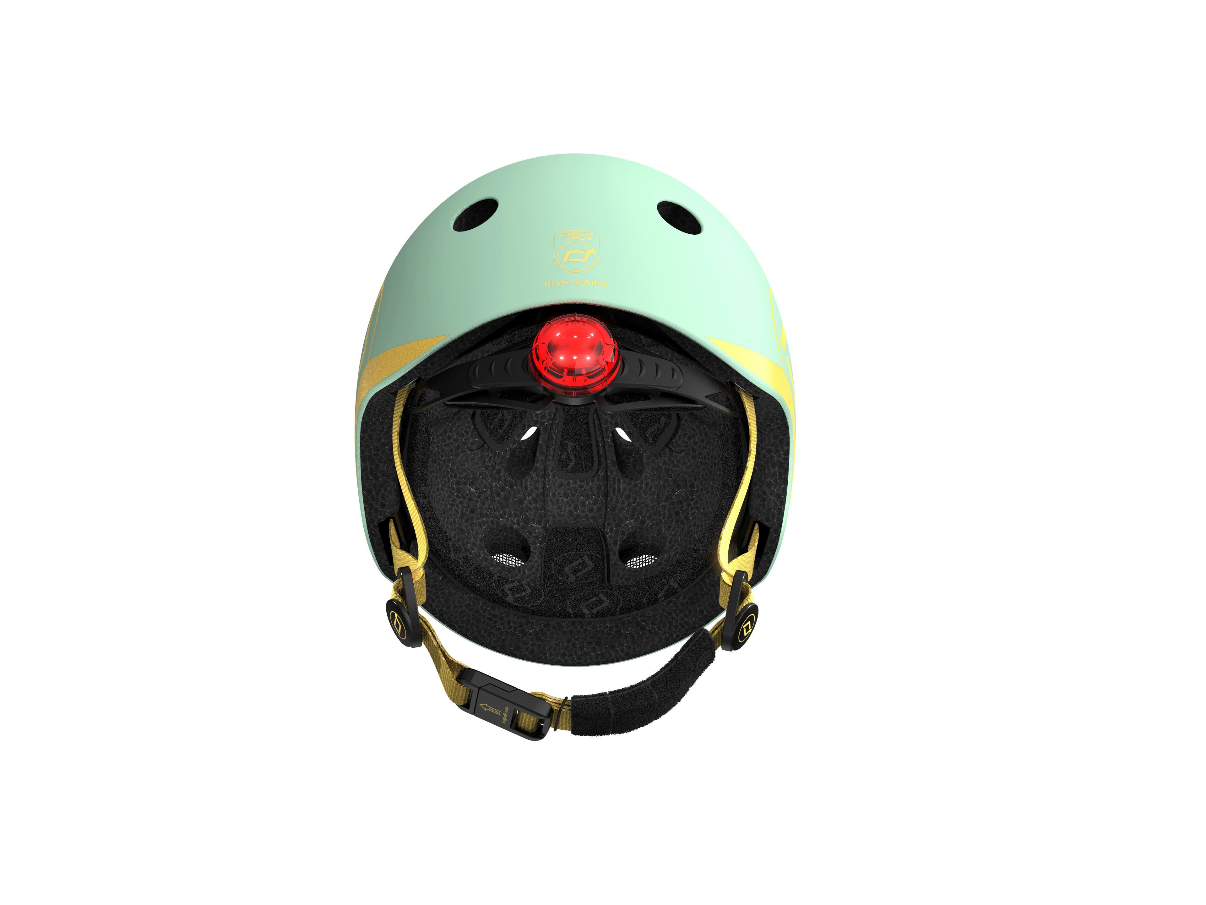 Scoot and Ride Kinderhelm XXS-S Kiwi, 1-3 Jahre Babyhelm Schutzhelm Grün – Bild 5 von 5