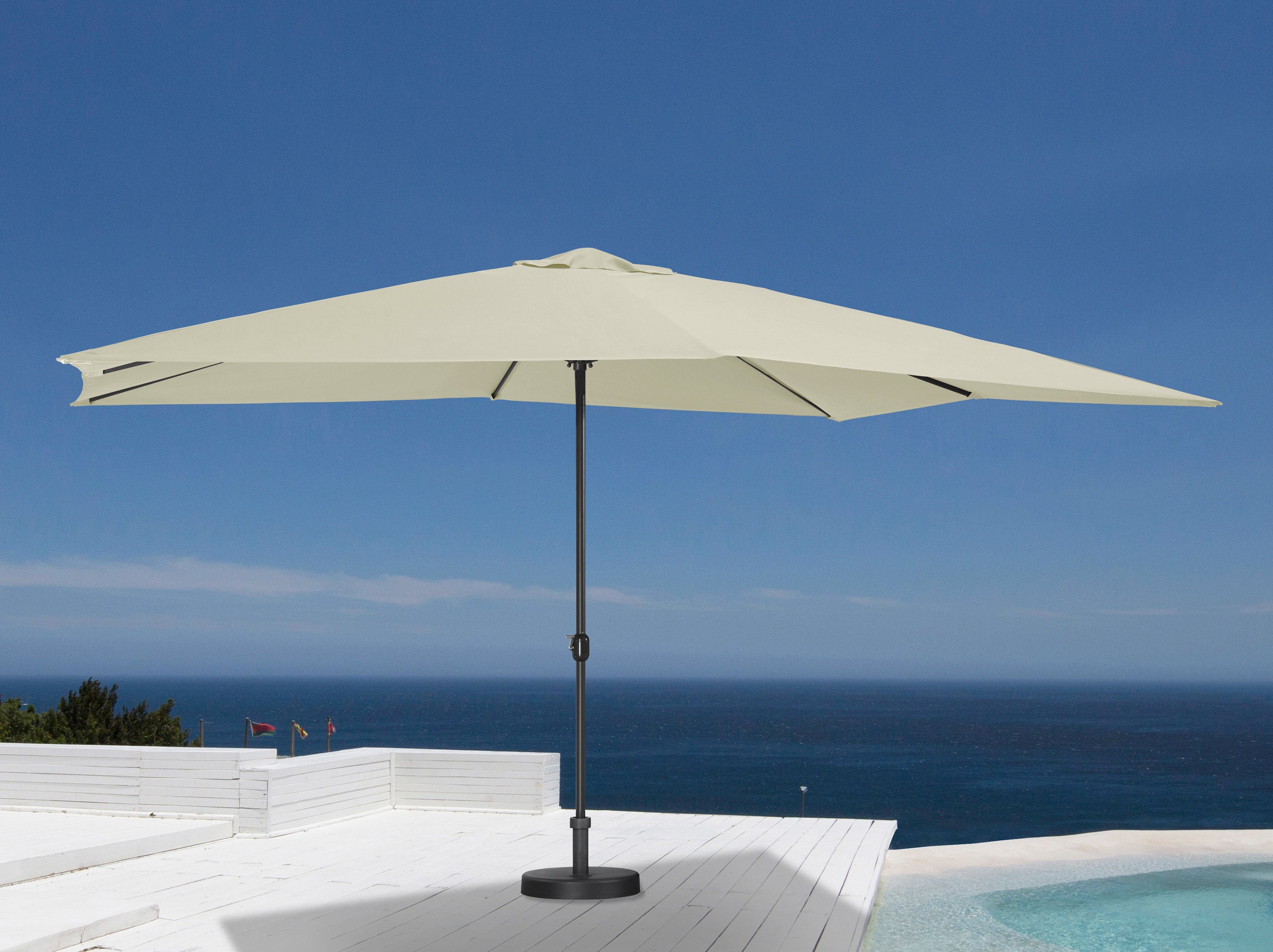 garten gut Sonnenschirm, LxB: 300x400 cm, ohne Schirmständer
