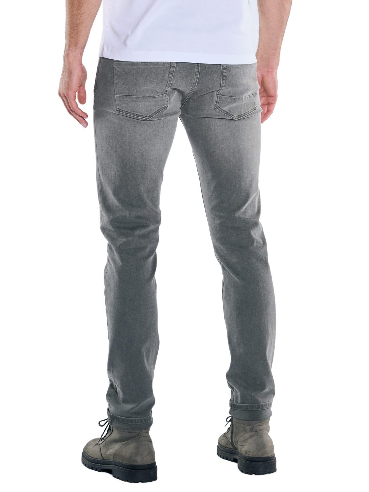 emilio adani Stretch-Jeans Herren Jeans-5-Pocket Superstretch, Oliv günstig online kaufen