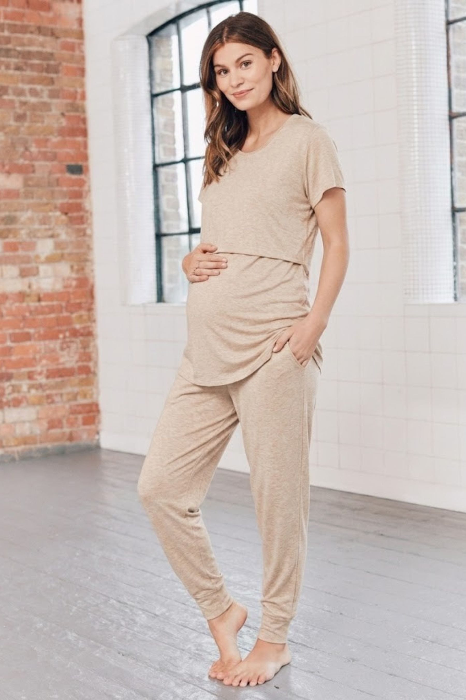Seraphine Umstandspyjama Seraphine 4-teiliges Pyjamaset Umstands-/Stillmode (1 tlg)