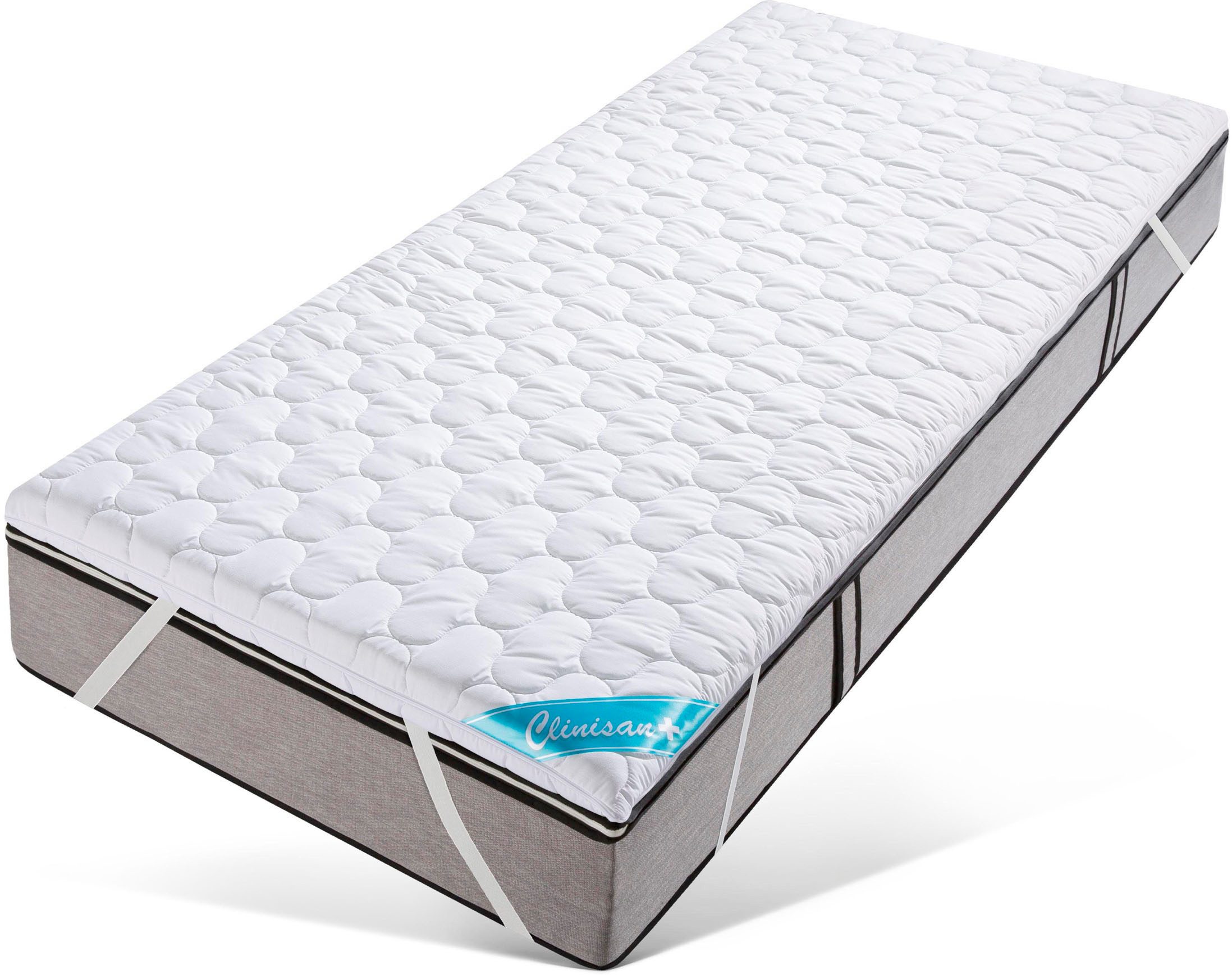 fan, Цилиндр Clinisan Punktoflex, Bezug kochfest 95°, 6 cm hoch, Baumwolle, Komfortschaum, Polyester, kochfester Bezug - Druckentlastung durch Noppen-Struktur