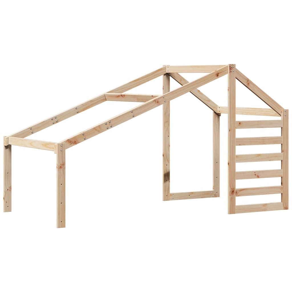 vidaXL Bett Dach für Kinderbett 188x97x113 cm Massivholz Kiefer