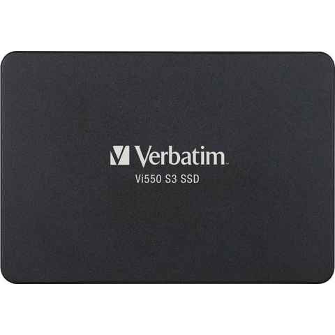 Verbatim Vi550 S3 interne SSD (1 TB) 2,5" 520 MB/S Lesegeschwindigkeit, 500 MB/S Schreibgeschwindigkeit