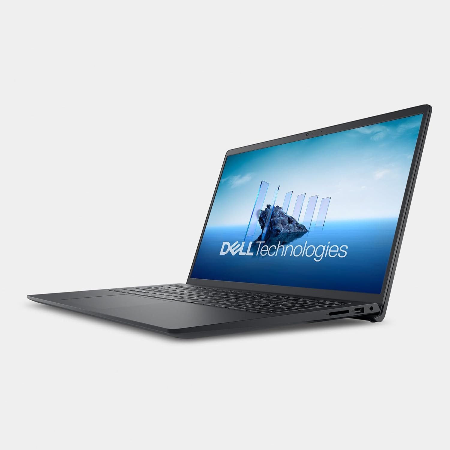Dell Dell 15 Laptop i7-1355U, 16 GB, 512 GB SSD Windows 11 Office Studium Notebook (39,6 cm/15,6 Zoll, Intel Core i7 1355U, Intel UHD Graphics, 16 GB, 512 GB SSD, 120 Hz Full HD Monitor, Webcam, Kartenleser)