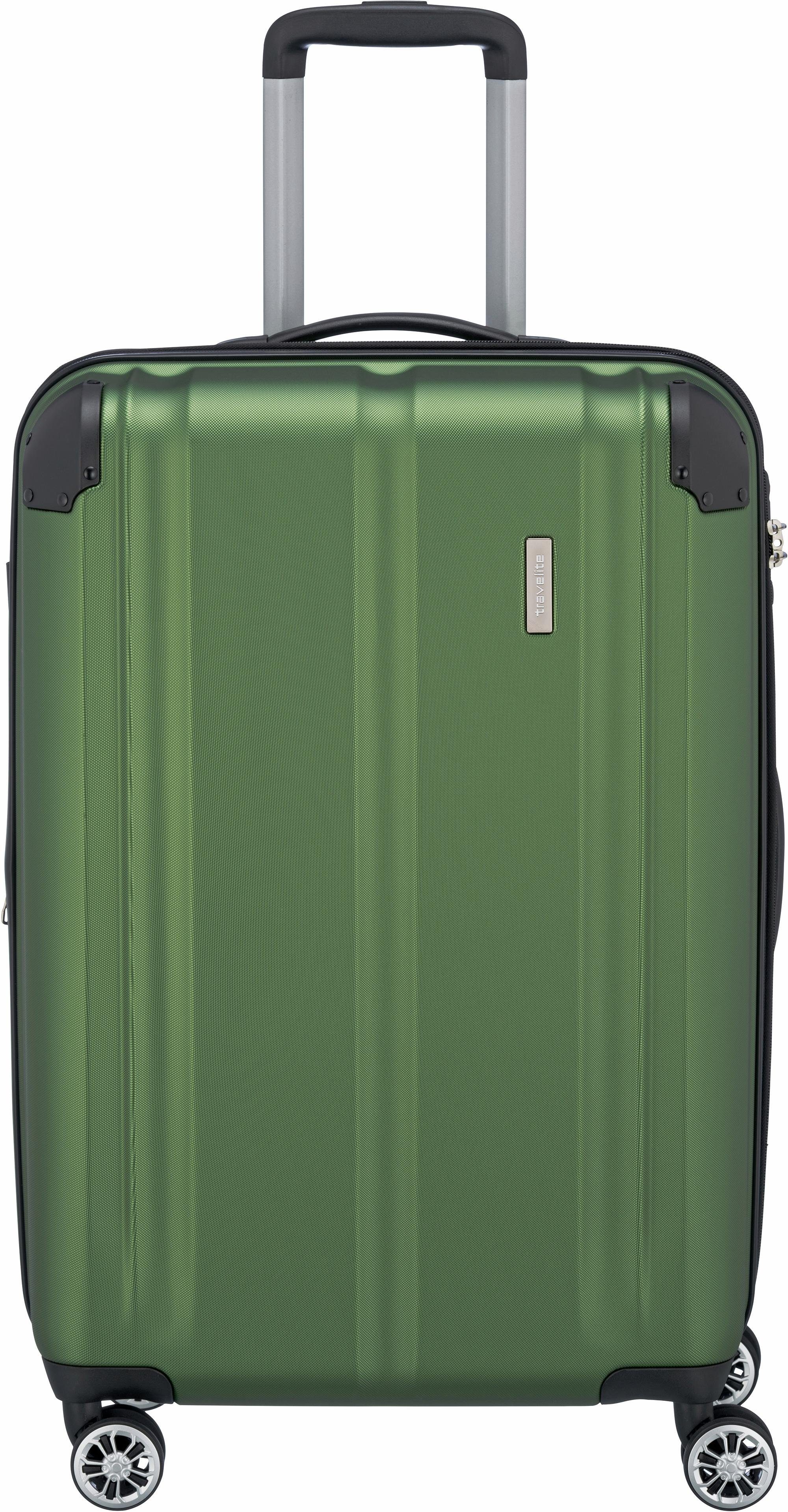 travelite Hartschalen-Trolley CITY, verschiedene Größen und Farben, 4 Rolle günstig online kaufen