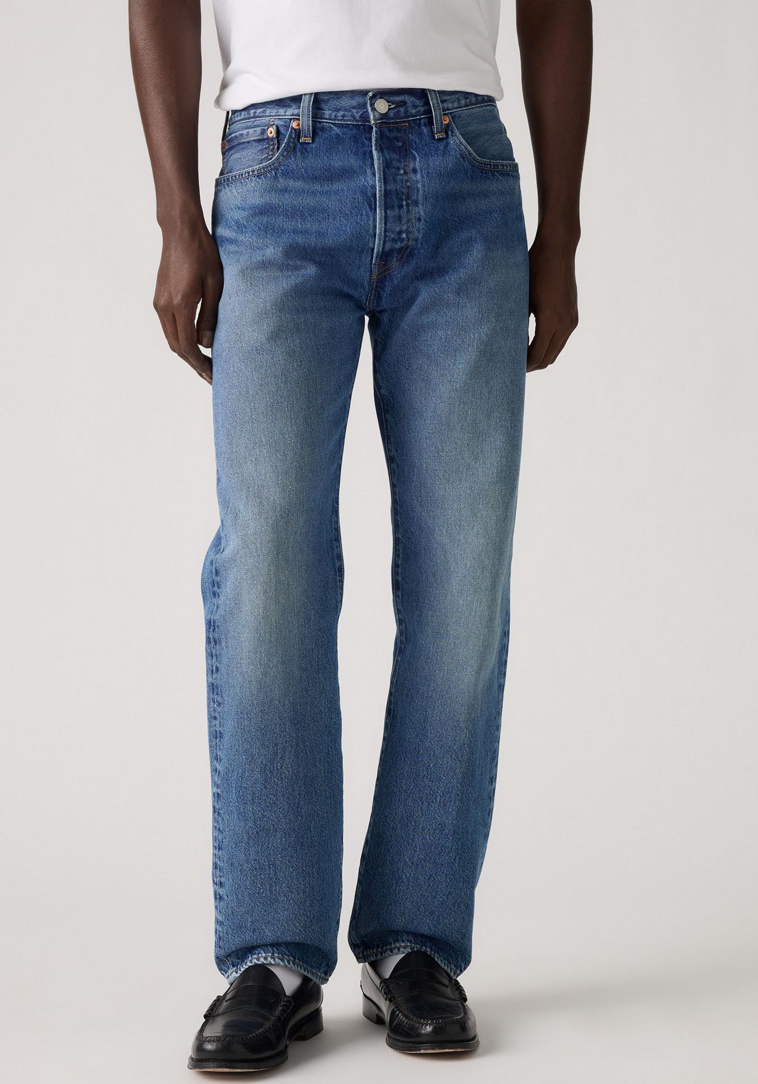 Levi's® Straight-Jeans 501 LEVI'S ORIGINAL mit Markenlabel