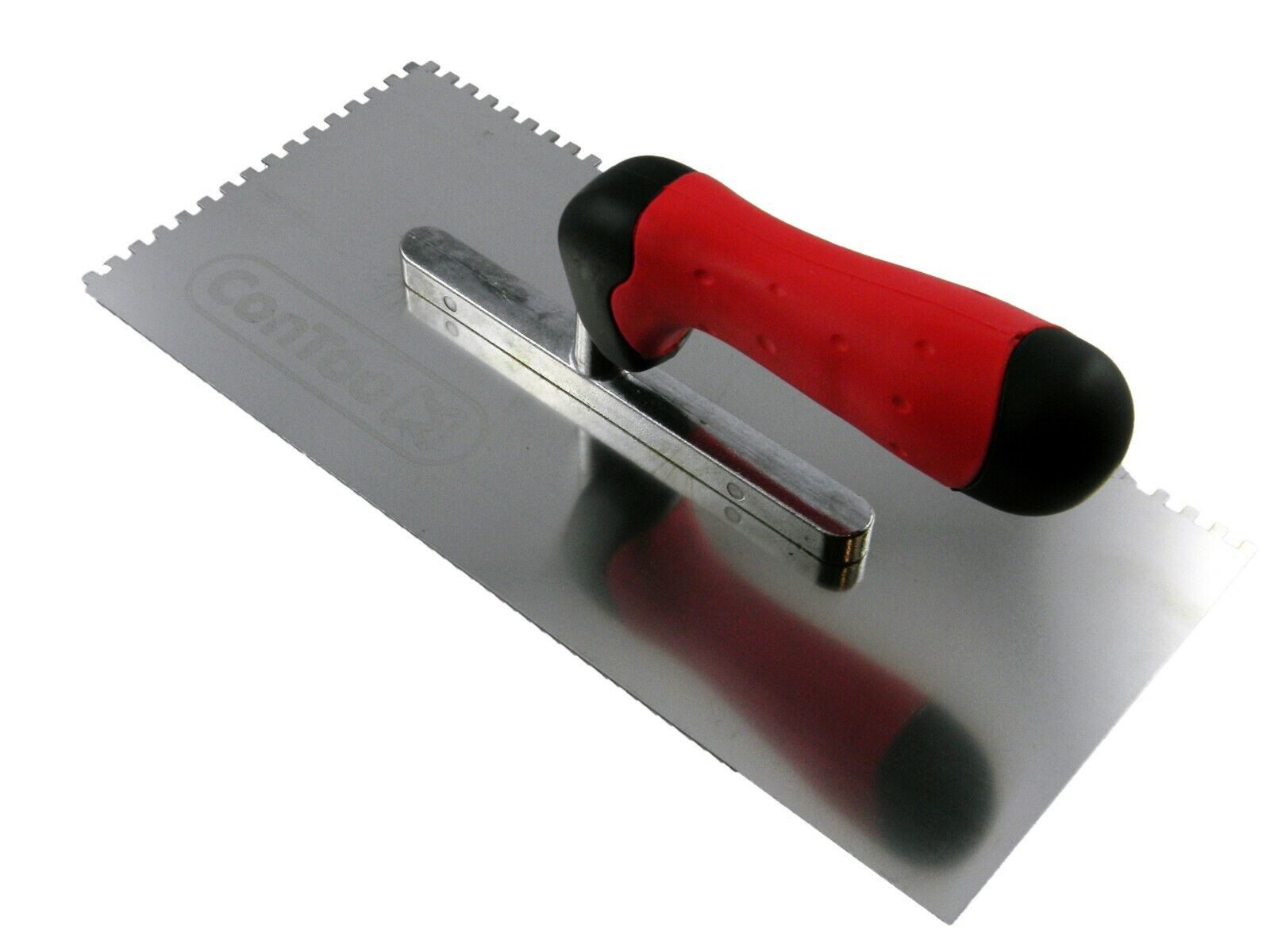 ConToo Zahnspachtel CONTOO Zahnkelle Maurerkelle Putzkelle 280x130 Fliesenkelle 2K 4x4mm