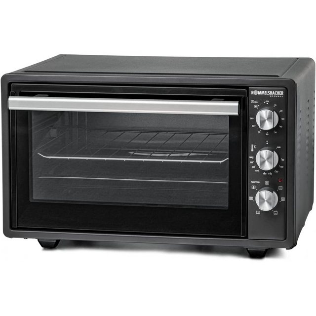 Rommelsbacher Minibackofen BG 1620 Back & Grill – Mini-Backofen – anthrazit