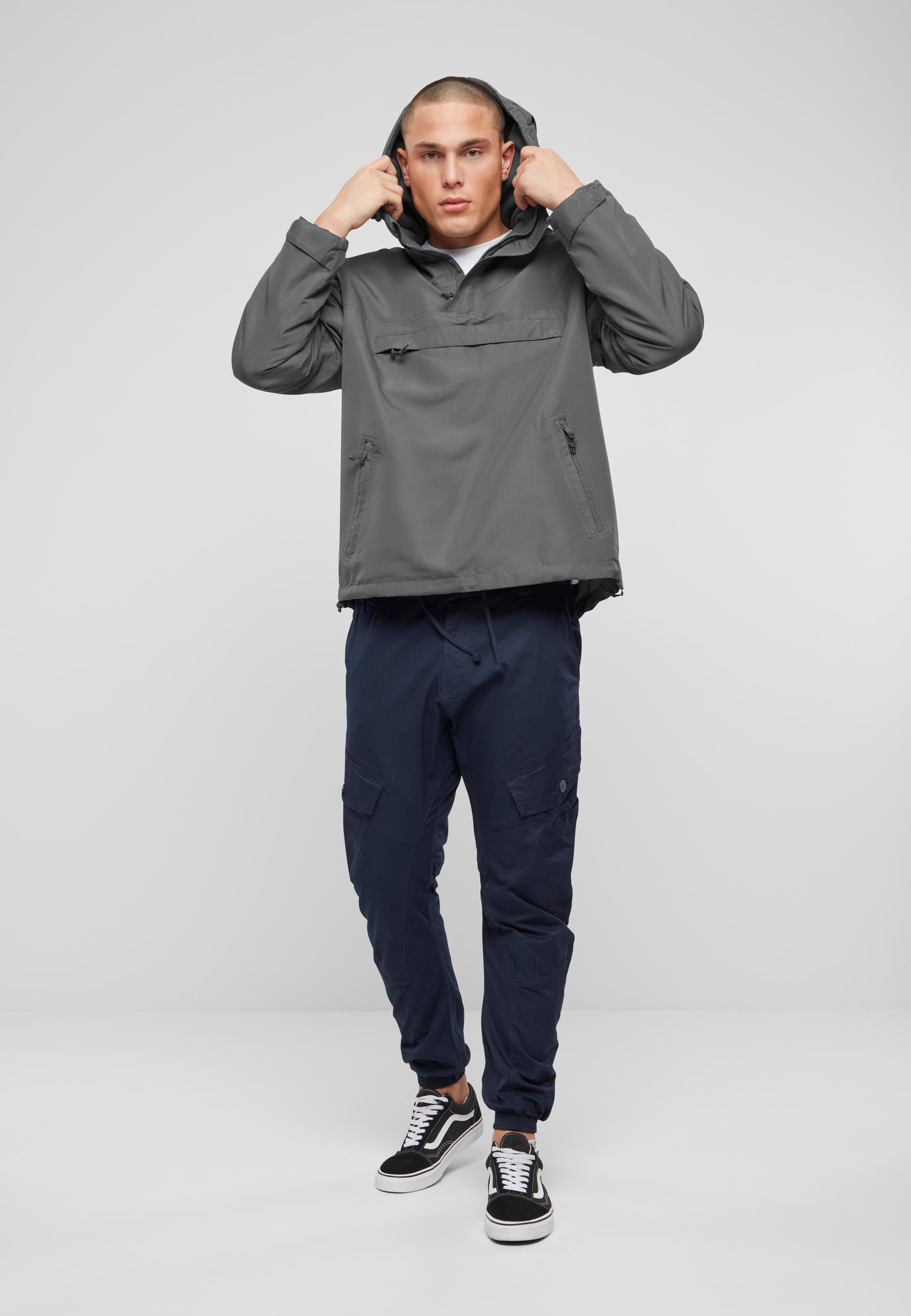 Brandit Anorak Brandit Herren Fleece Pull Over Windbreaker (1-St)