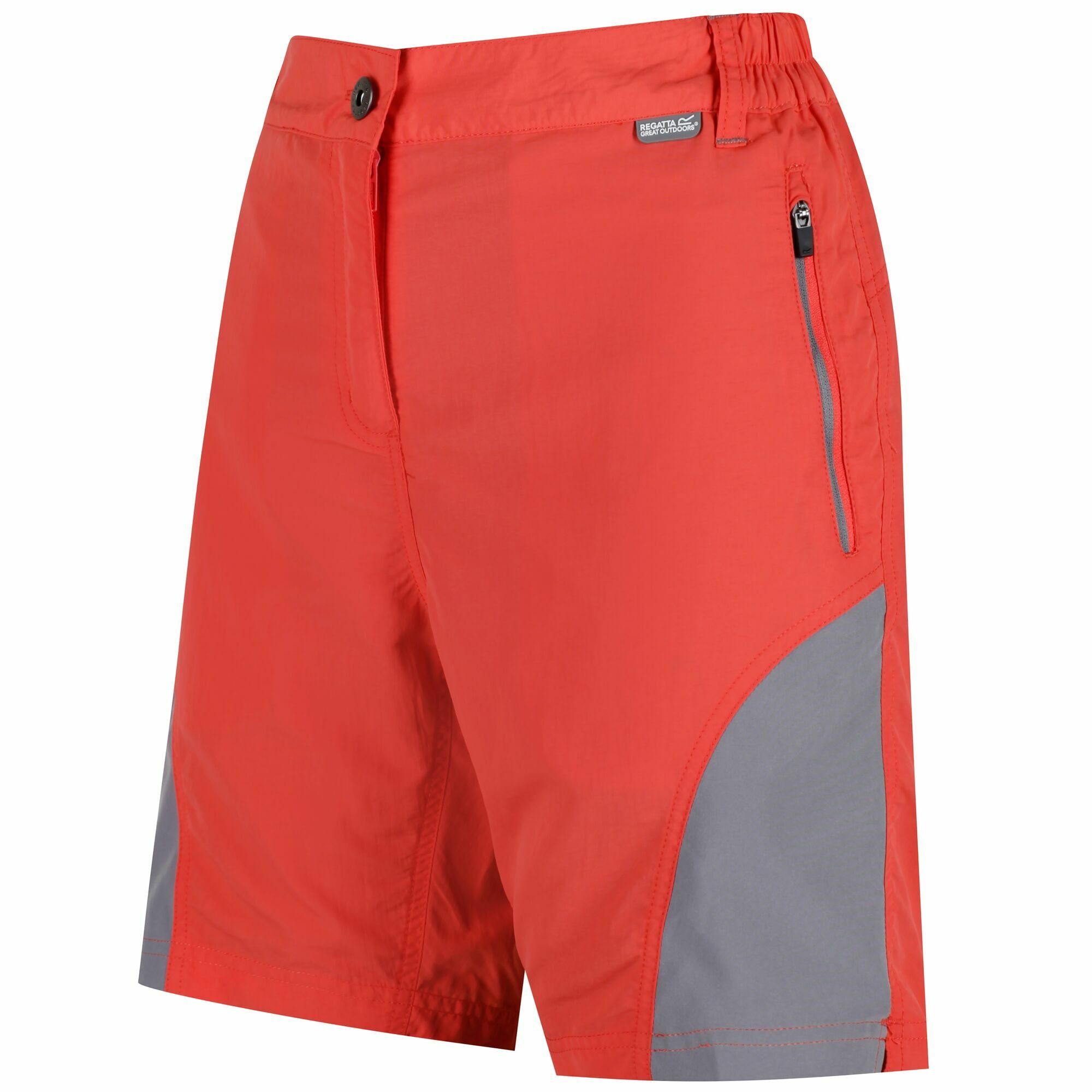 Regatta Outdoorhose Sungari Shorts wasserabweisend NeonPch/RkGr