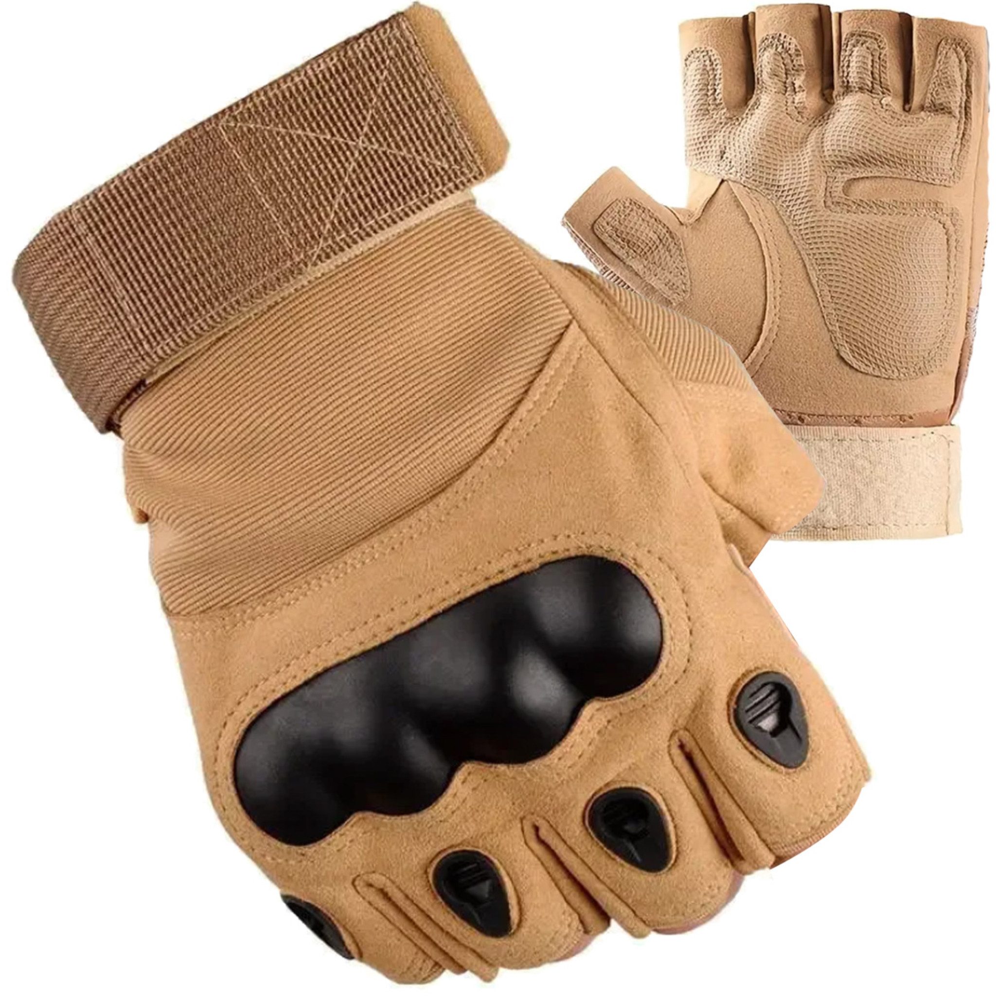 LA CUTE Multisporthandschuhe Militärische Überlebens-Fingerlose Handschuhe günstig online kaufen