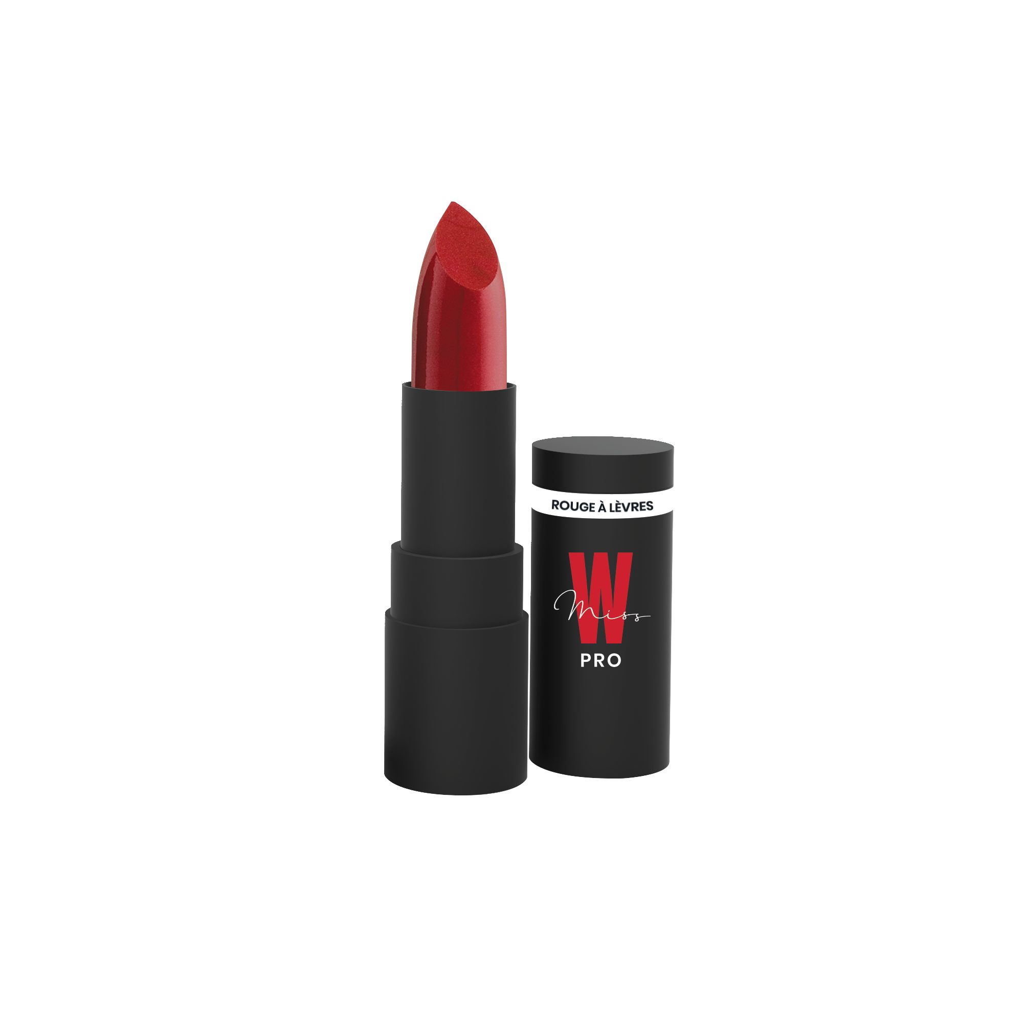 Miss W Pro Lippenstift Pflegender Bio-Lippenstift mit natürlichen Ölen, vegan und glutenfrei, Lipstick Glossy – Pflege und Glanz mit natürlichen Bio-Inhaltsstoffen
