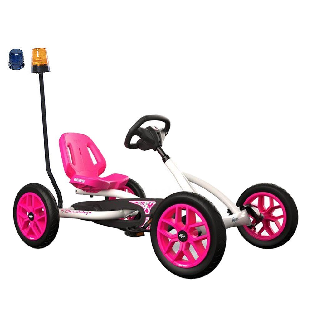 Berg GoKart BERG Gokart Buddy White 2.0 BFR inkl. Rundumleucht