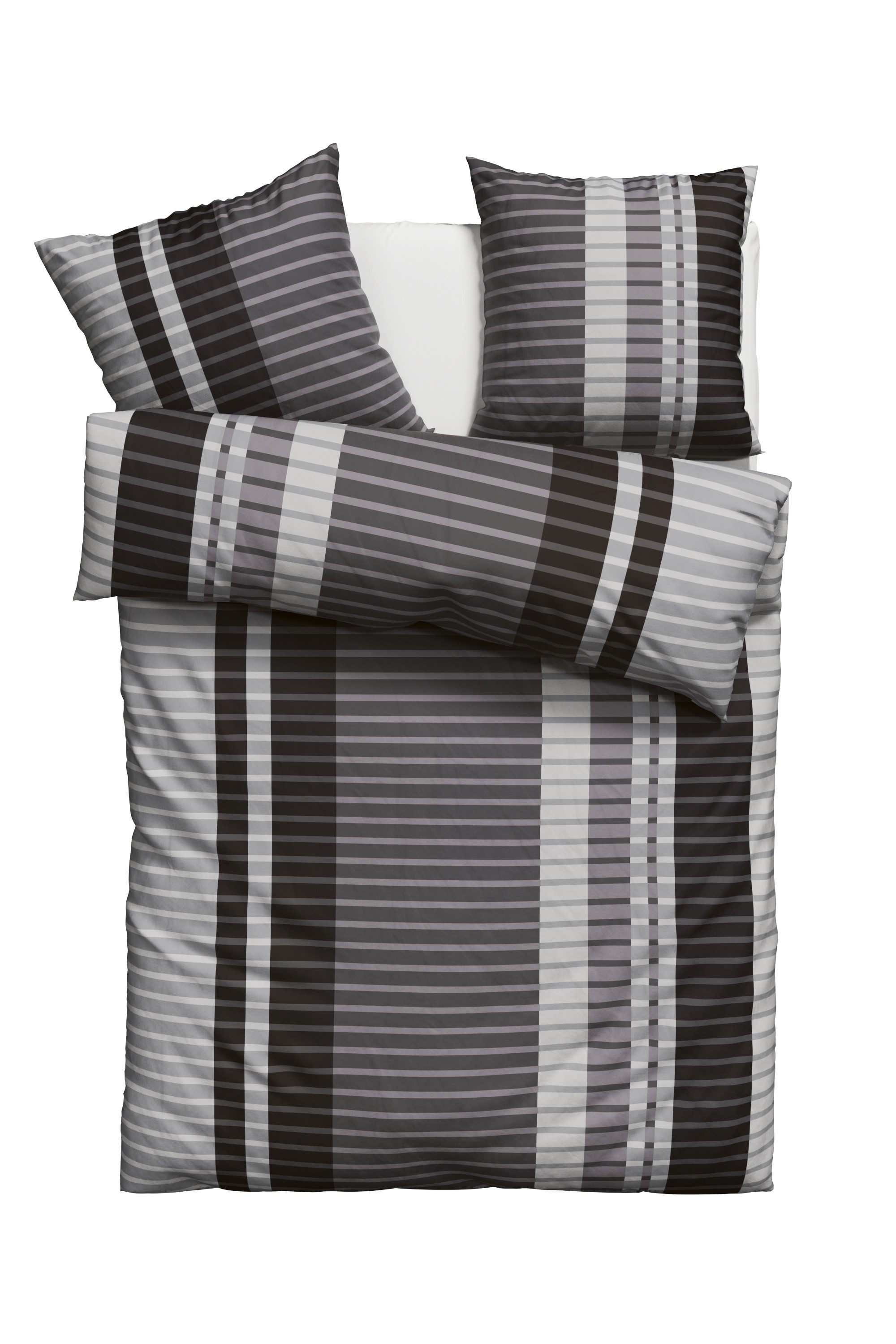 OTTO home Bettwäsche Philine, Linon, 2 teilig, mit modernen Streifen, Bettw günstig online kaufen