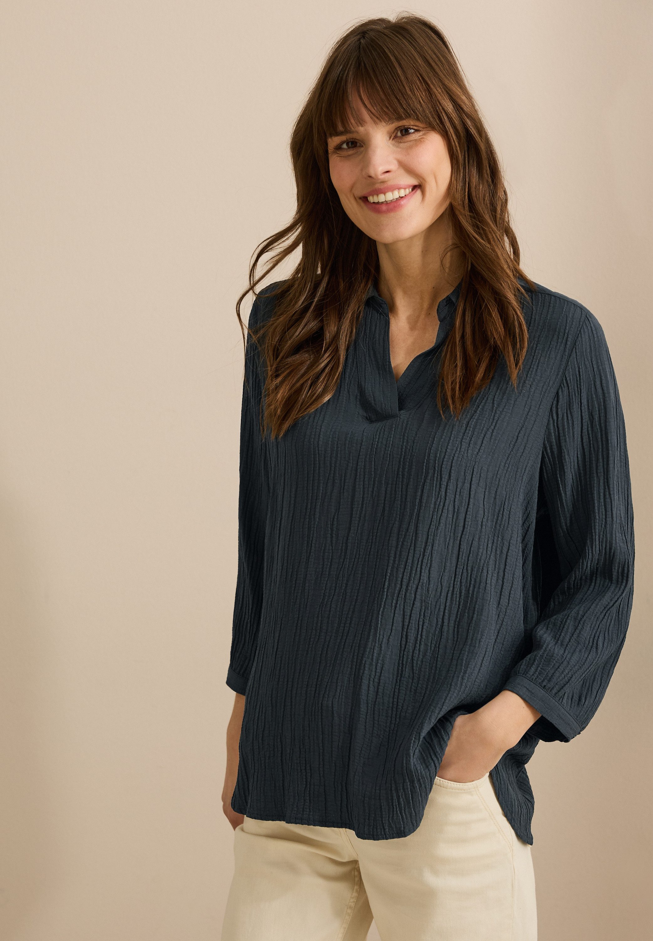 Cecil Klassische Bluse, mit 3/4 Ärmeln günstig online kaufen