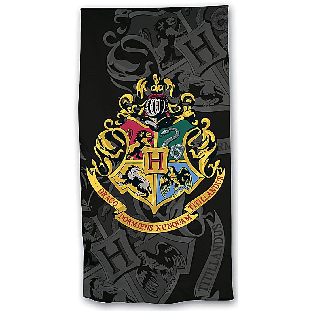 Harry Potter Badetuch »Hogwarts«, Kinder XXL Strandtuch aus 100 % Baumwolle  70 x 140 cm