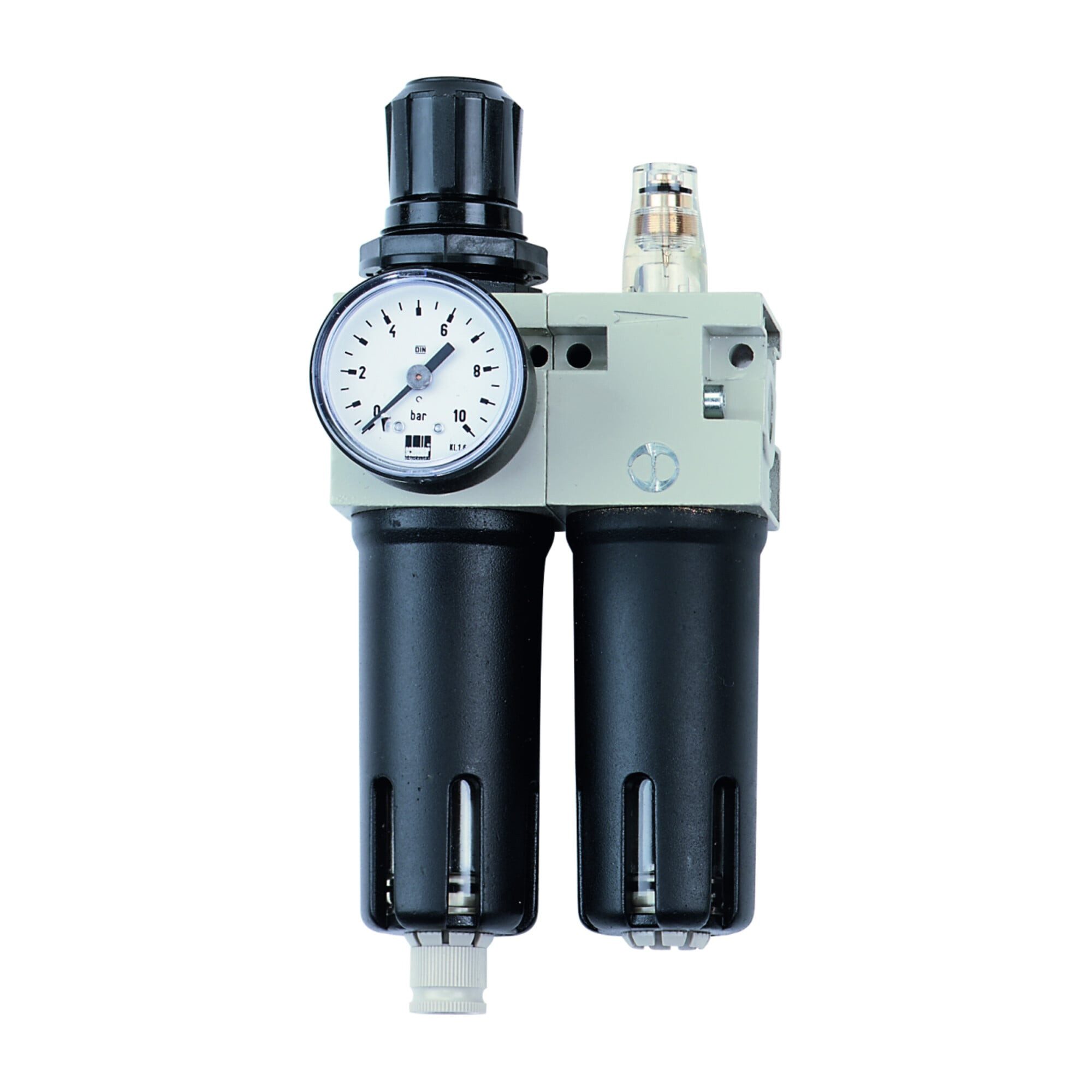 Schneider Druckluftgeräte-Set Schneider Wartungseinheit WE 2-fach 3/8 W