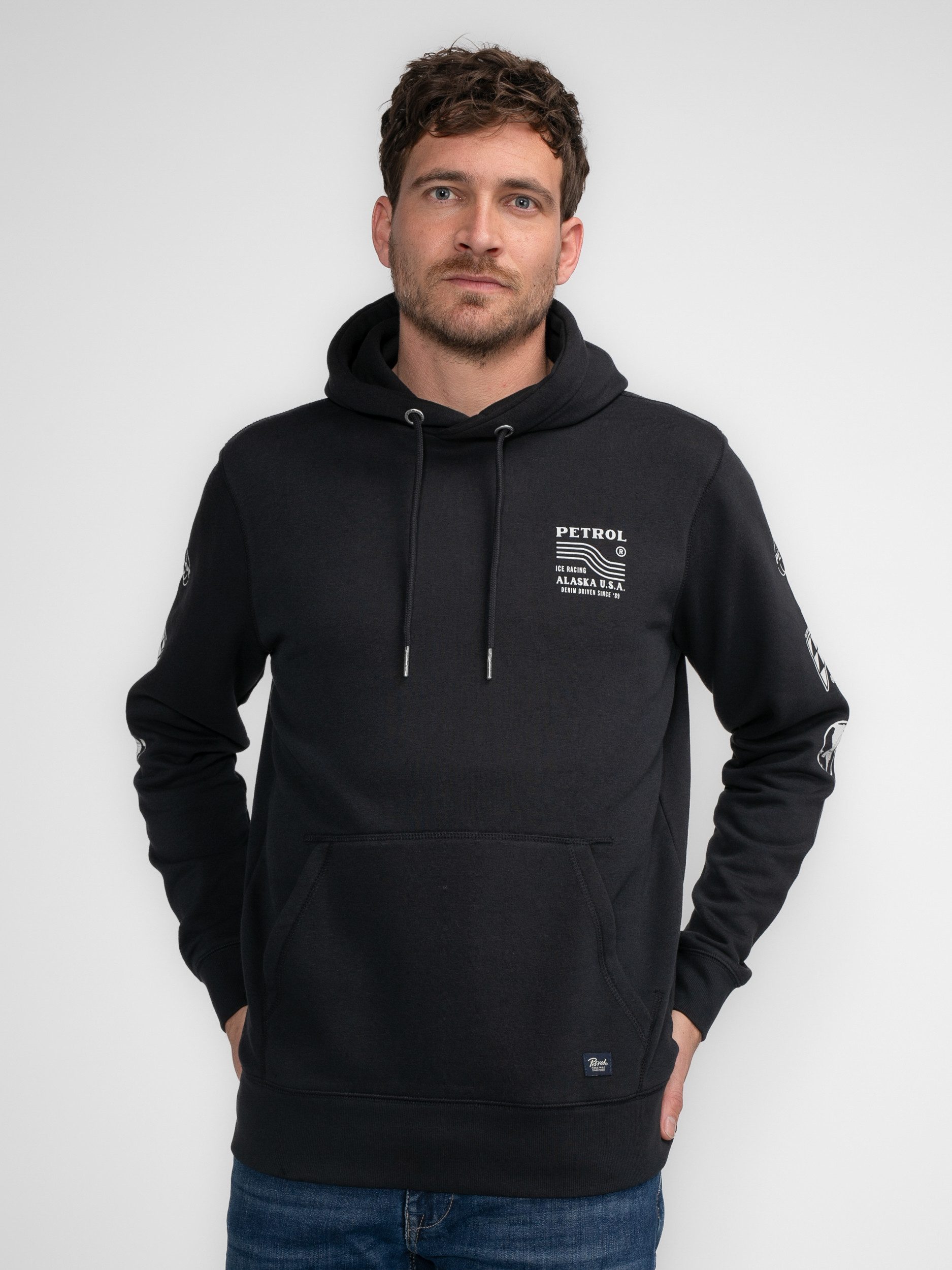 Sweatshirt Hoodie mit Aufdruck Hubbard