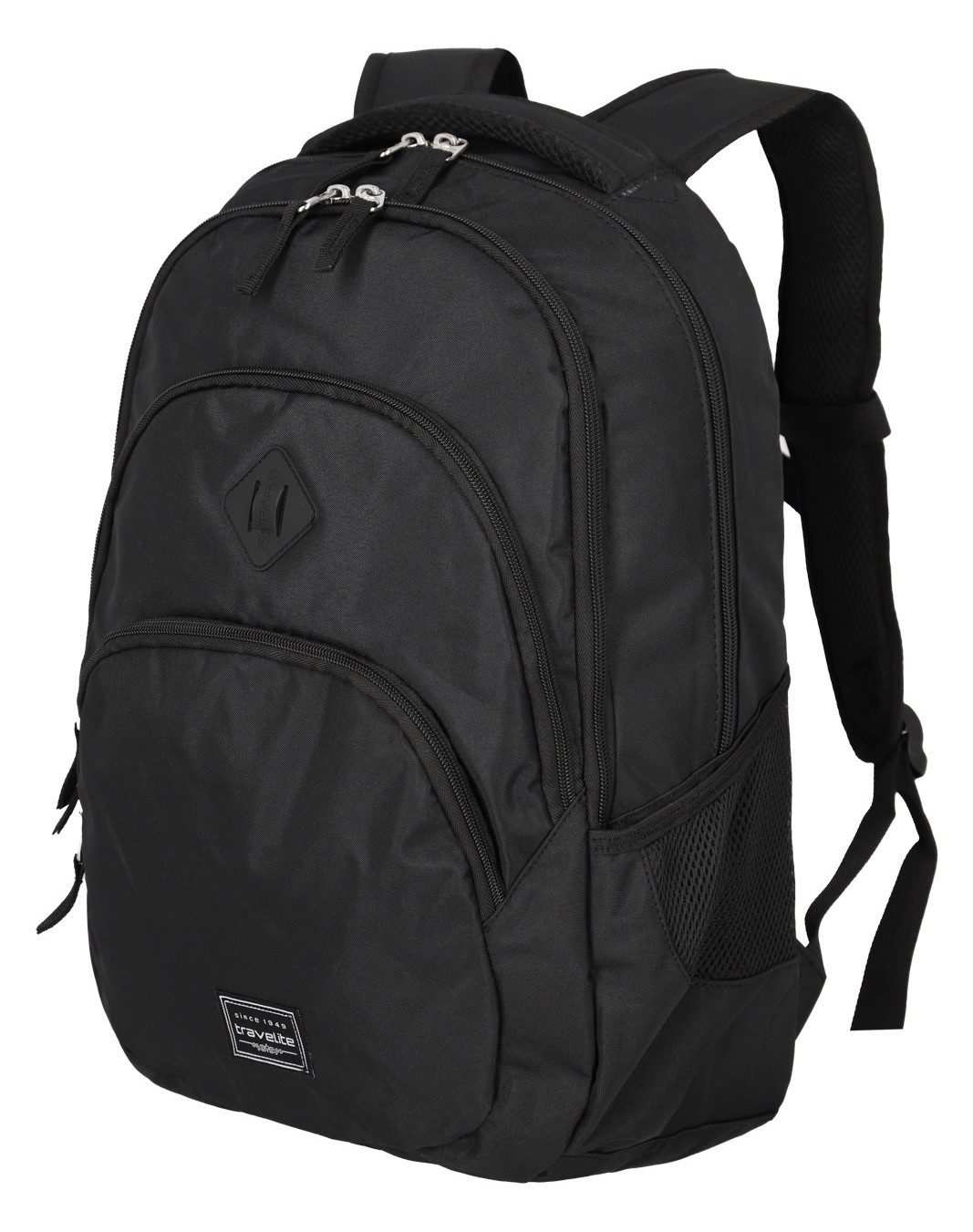 travelite Laptoprucksack BASICS Melange, Freizeitrucksack Arbeitsrucksack Schulrucksack Reiserucksack