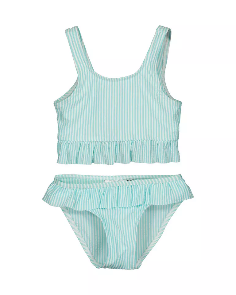 BLUE SEVEN Bandeau-Bikini Mädchen Bikini Set mit Rüschen