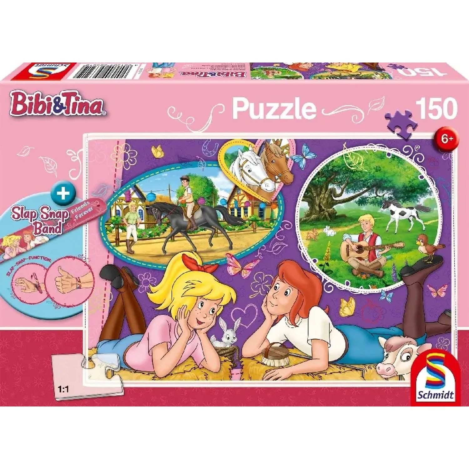 Schmidt Spiele Puzzle Bibi & Tina, Freundinnen für immer (Kinderpuzzle), 199 Puzzleteile