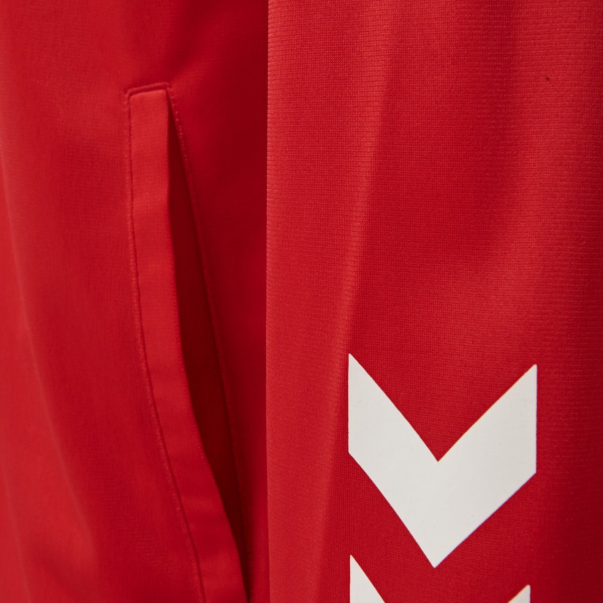 hummel Jogginganzug Unisex Suit HMLPROMO Poly Trainingsanzug TRUE Kinder RED/MARINE