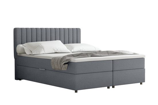 PANDA MÖBEL GmbH Boxspringbett Everest 160x200 cm Faro 04