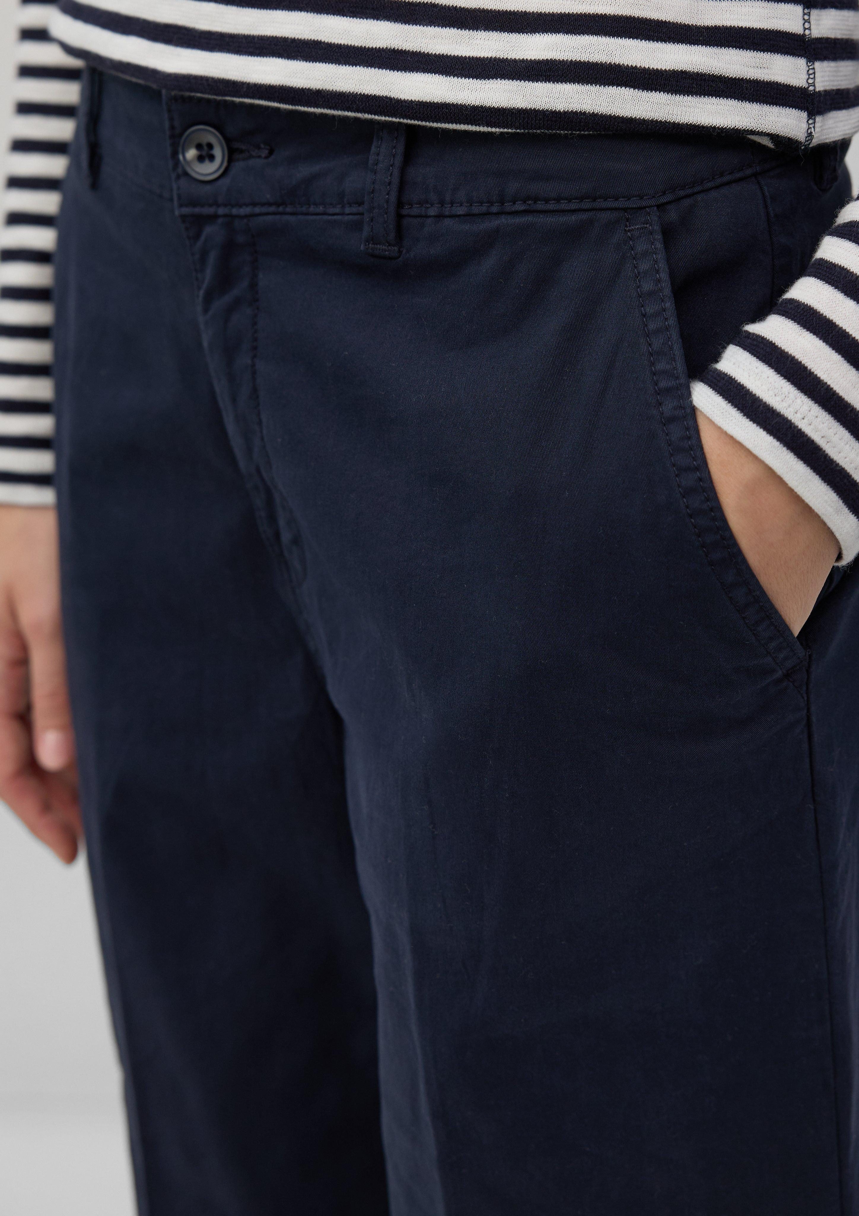 s.Oliver 7/8-Hose Baumwoll-Culotte mit Bügelfalte und günstig online kaufen