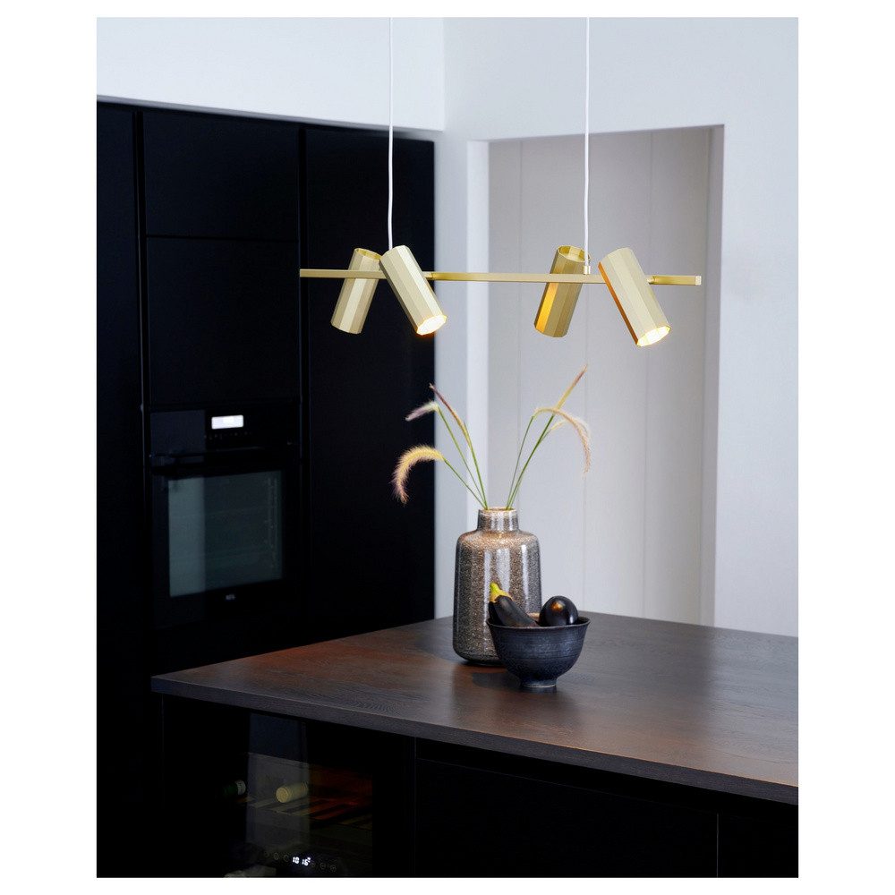 Nordlux Pendelleuchte Nordlux Alanis 4-Spot 2213423035 Pendelleuchte GU10 Messing