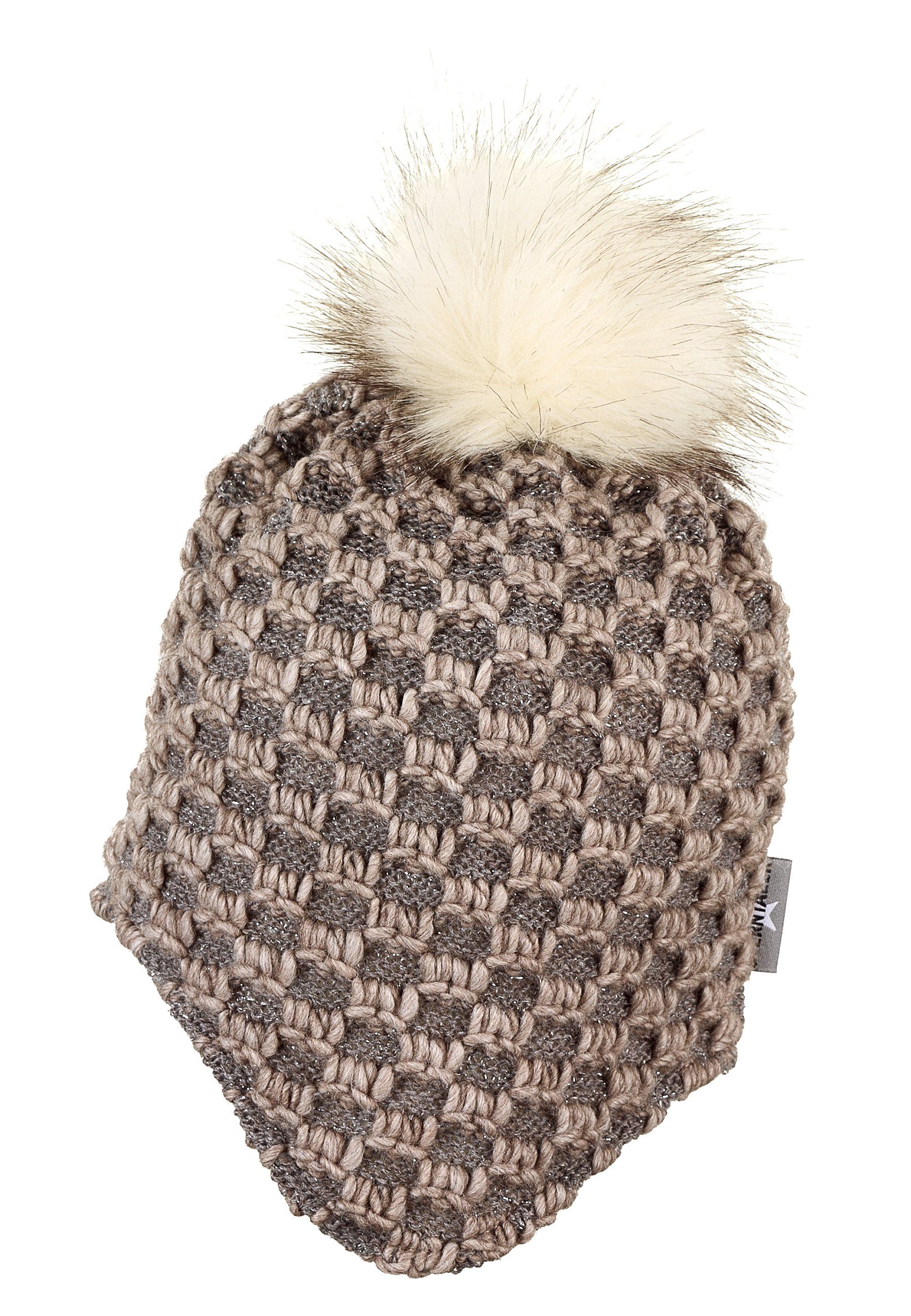 Sterntaler® Strickmütze Inka-Mütze Rautenmuster (1-St)