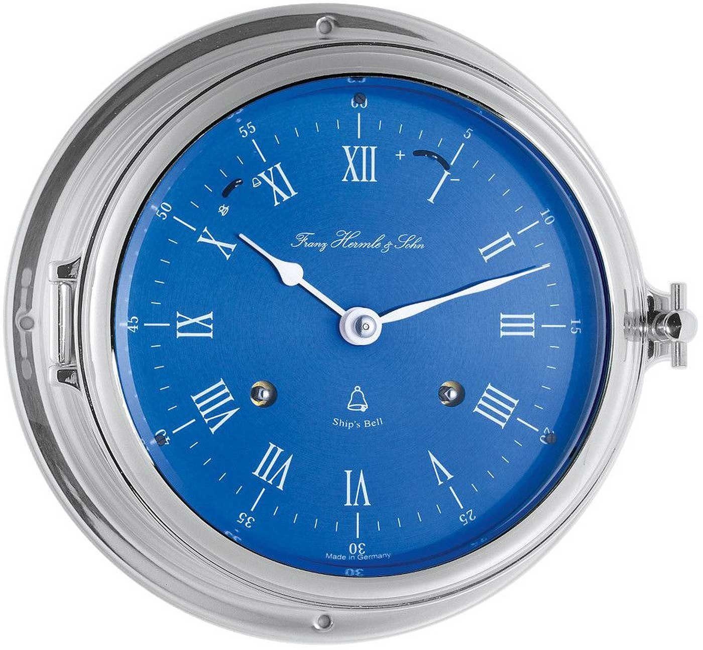 Hermle Wanduhr Schiffsuhr Glasenuhr (Glasenschlag)
