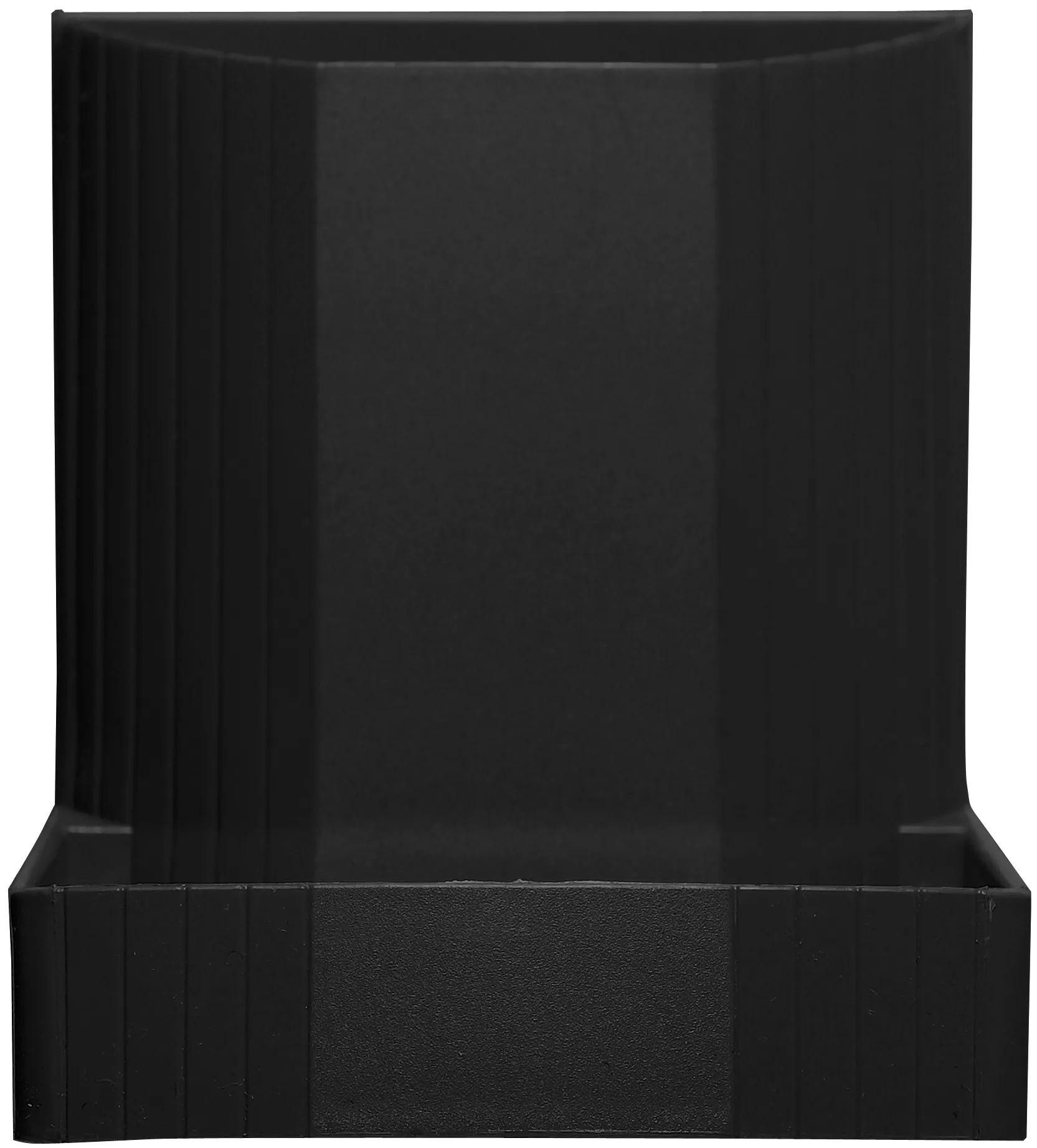Exacompta ECOBlack Set Di 10 Portapenne Nero – 80x95x60 Mm, Pratici E Resistenti