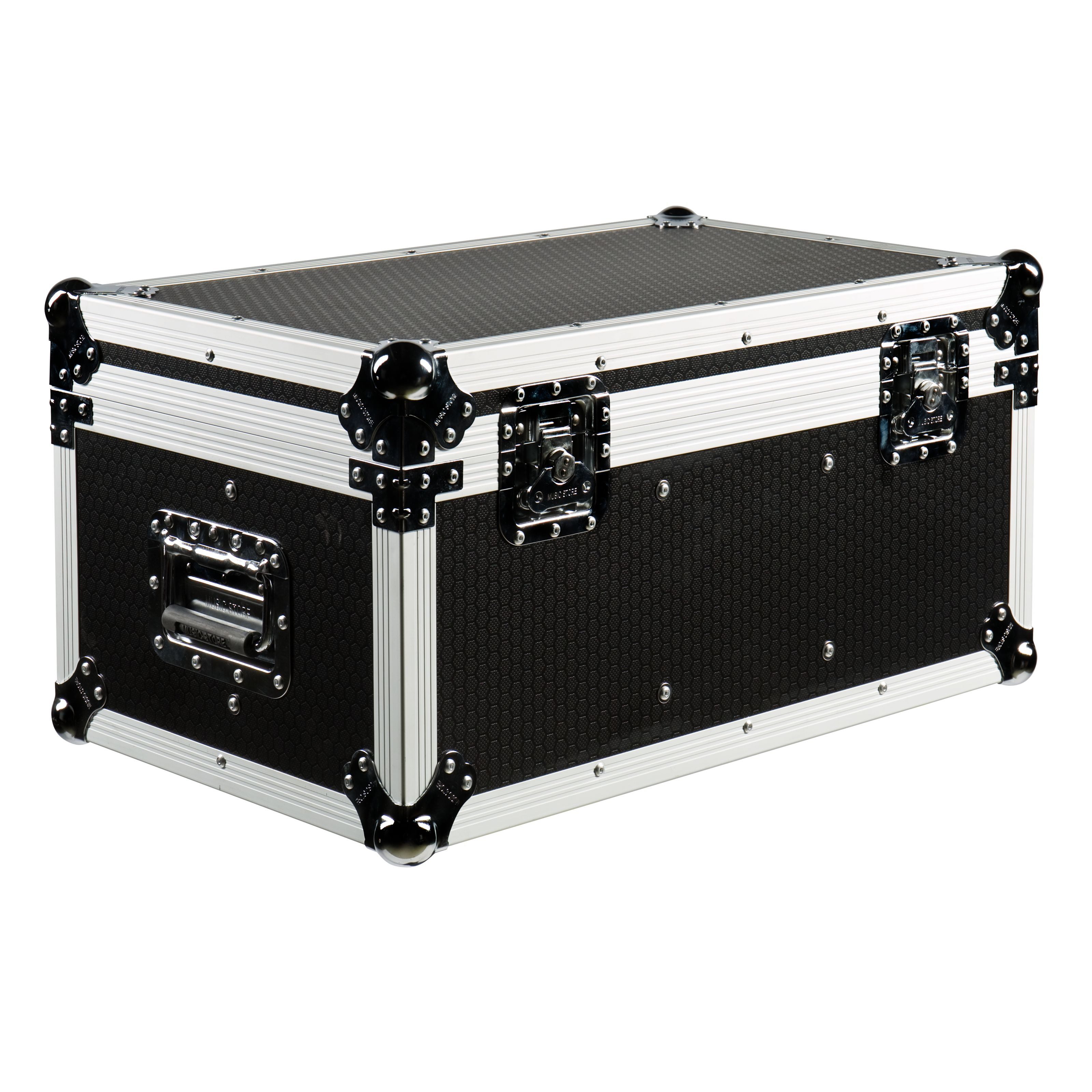 lightmaXX Koffer, Tour Case, Truhencase, LED Mini PAR, Stapelfähig, Solide Stahlecken