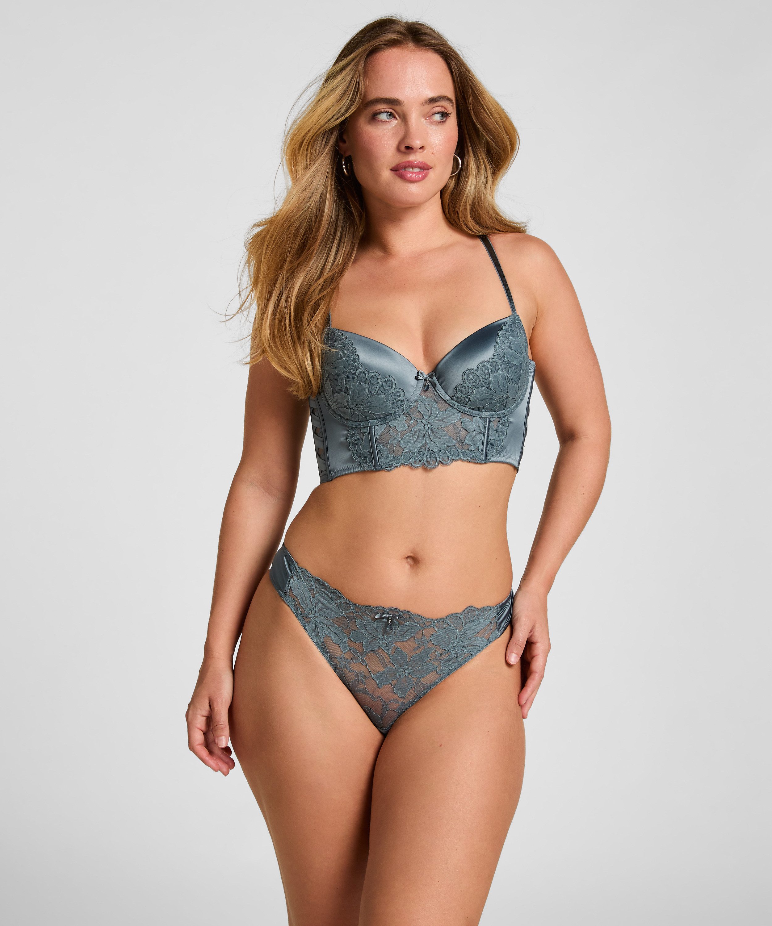 Hunkemöller Longline-BH Padded Underwired Longline Bra Viktoria – Bild 3 von 5