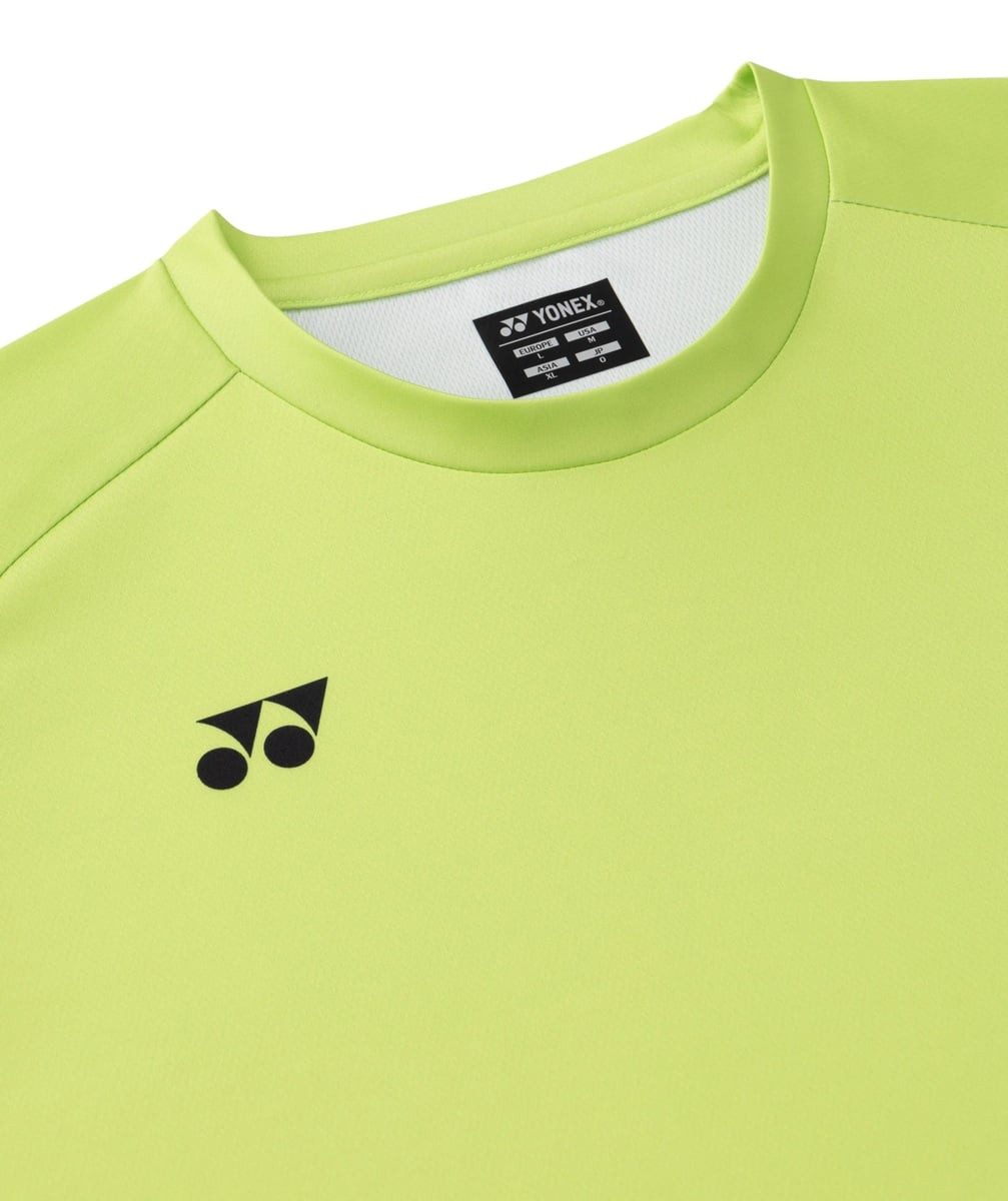 Yonex T-Shirt Practice Print 16863 (100% Polyester) 2026 fresh limegrün Herren