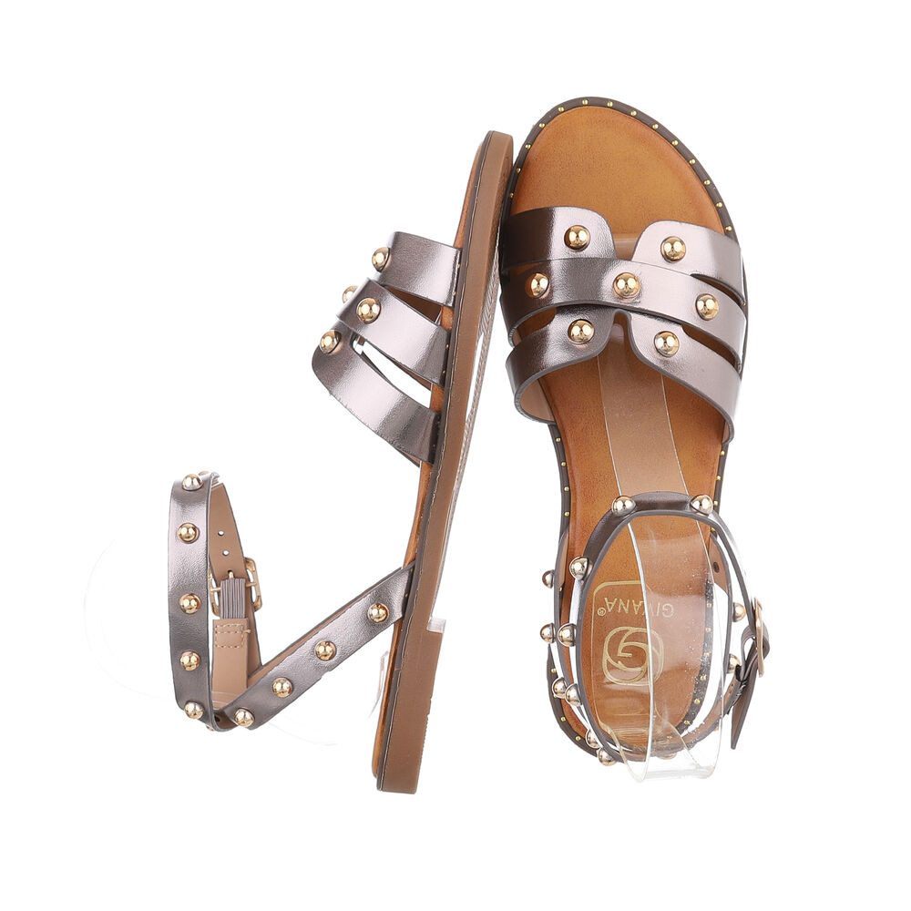 Ital-Design Damen Freizeit Riemchensandalette (86706493) Blockabsatz günstig online kaufen