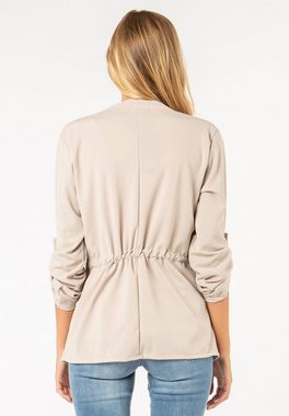 SUBLEVEL Blusenblazer Blazer zum Binden