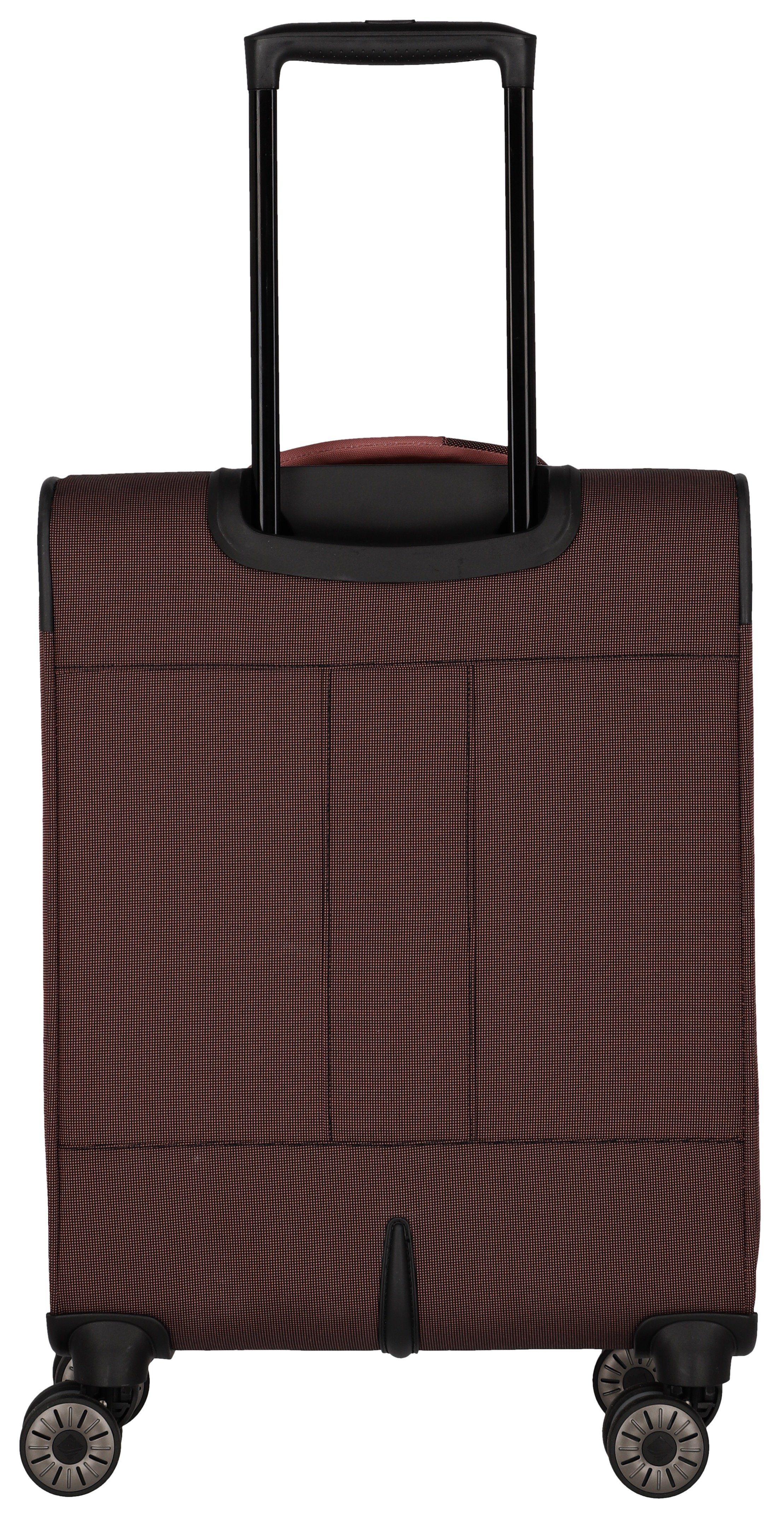 travelite Weichgepäck-Trolley VIIA, verschiedene Größen und Farben, 4 Rollen, Reisegepäck Trolley Koffer Weichgepäck TSA Schloss – Bild 4 von 5