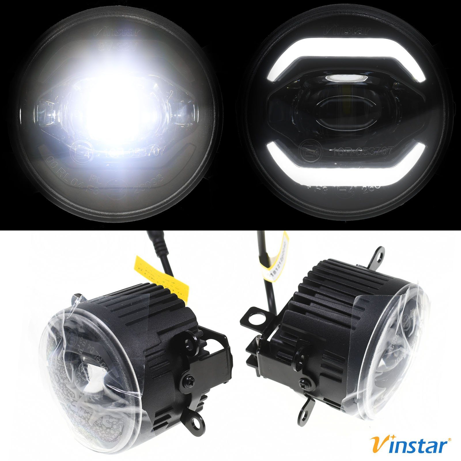 Vinstar KFZ-Ersatzleuchte LED NEBELSCHEINWERFER + TAGFAHRLICHT für CITROEN, CITROEN Berlingo C1 C4 C5 C6 DS4 DS5