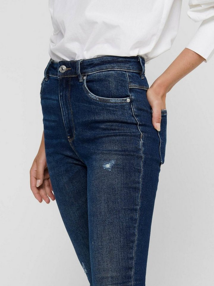 ONLY High-waist-Jeans ONLMila (1-tlg) Plain/ohne Details