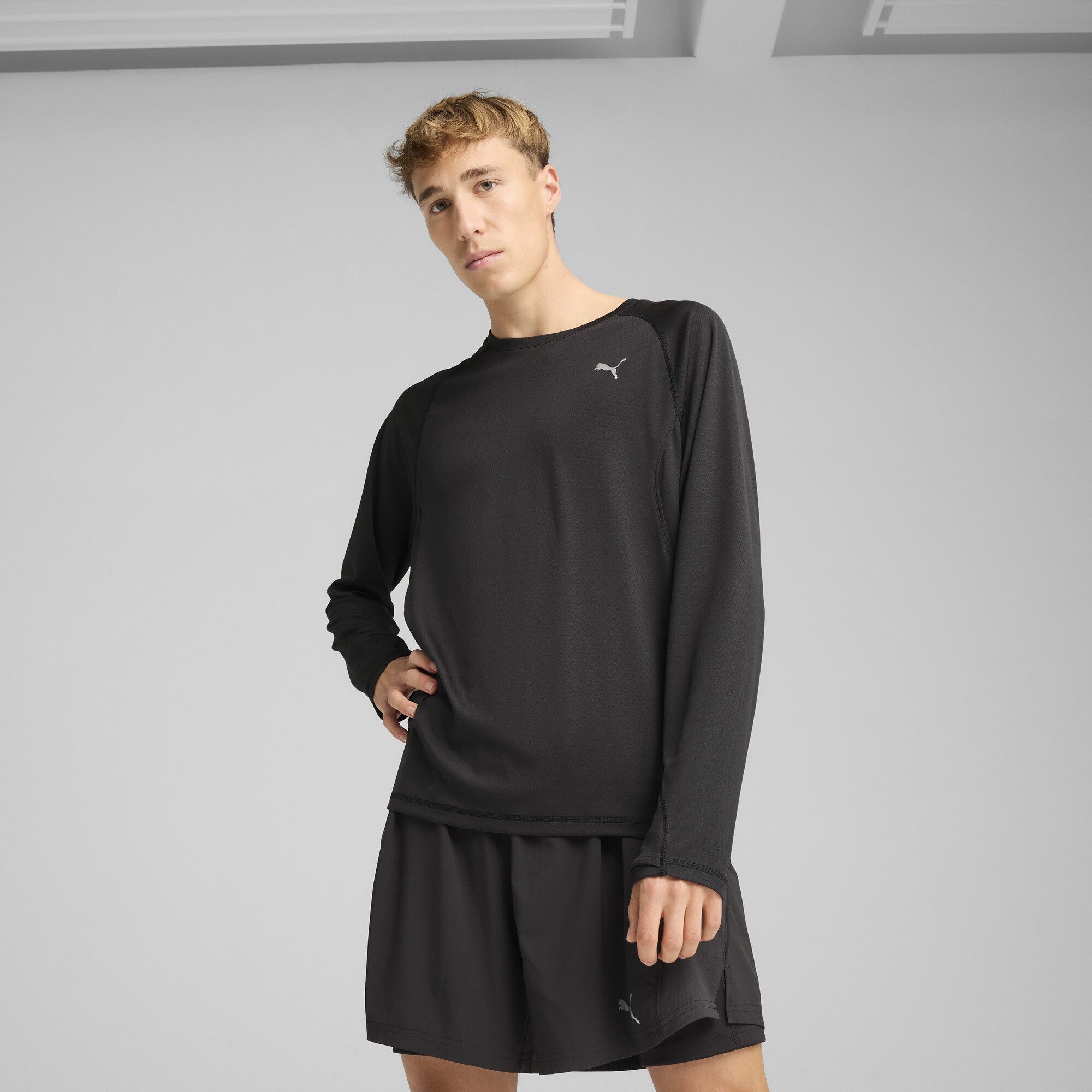 PUMA Trainingsshirt VELOCITY Langarm-Laufshirt Herren