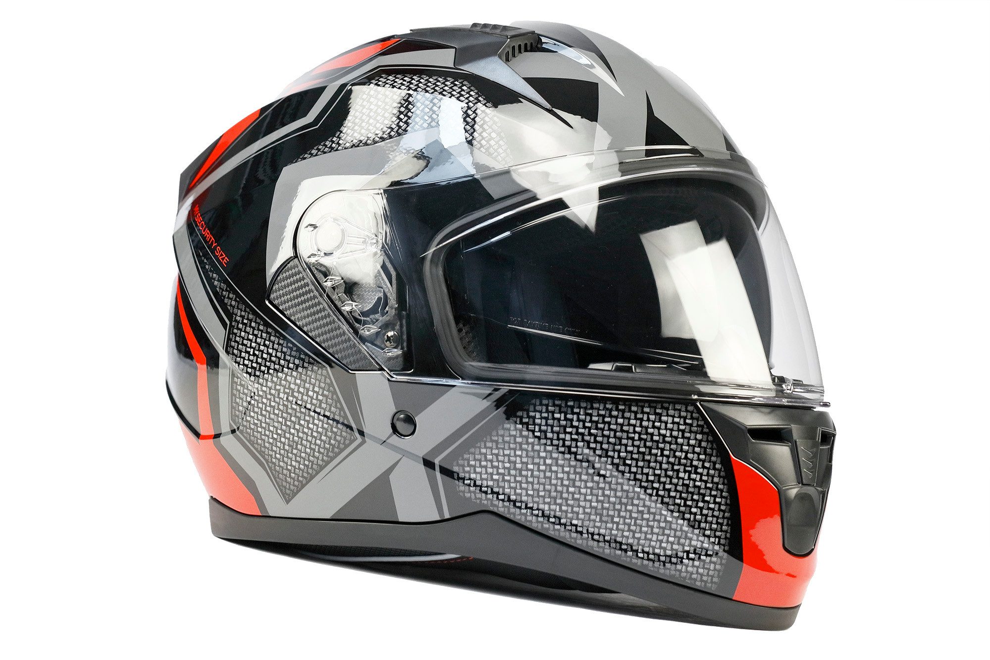 BNO Motorradhelm BNO X6 Integralhelm, mit integrierter Sonnenbrille, ECE R 22-06